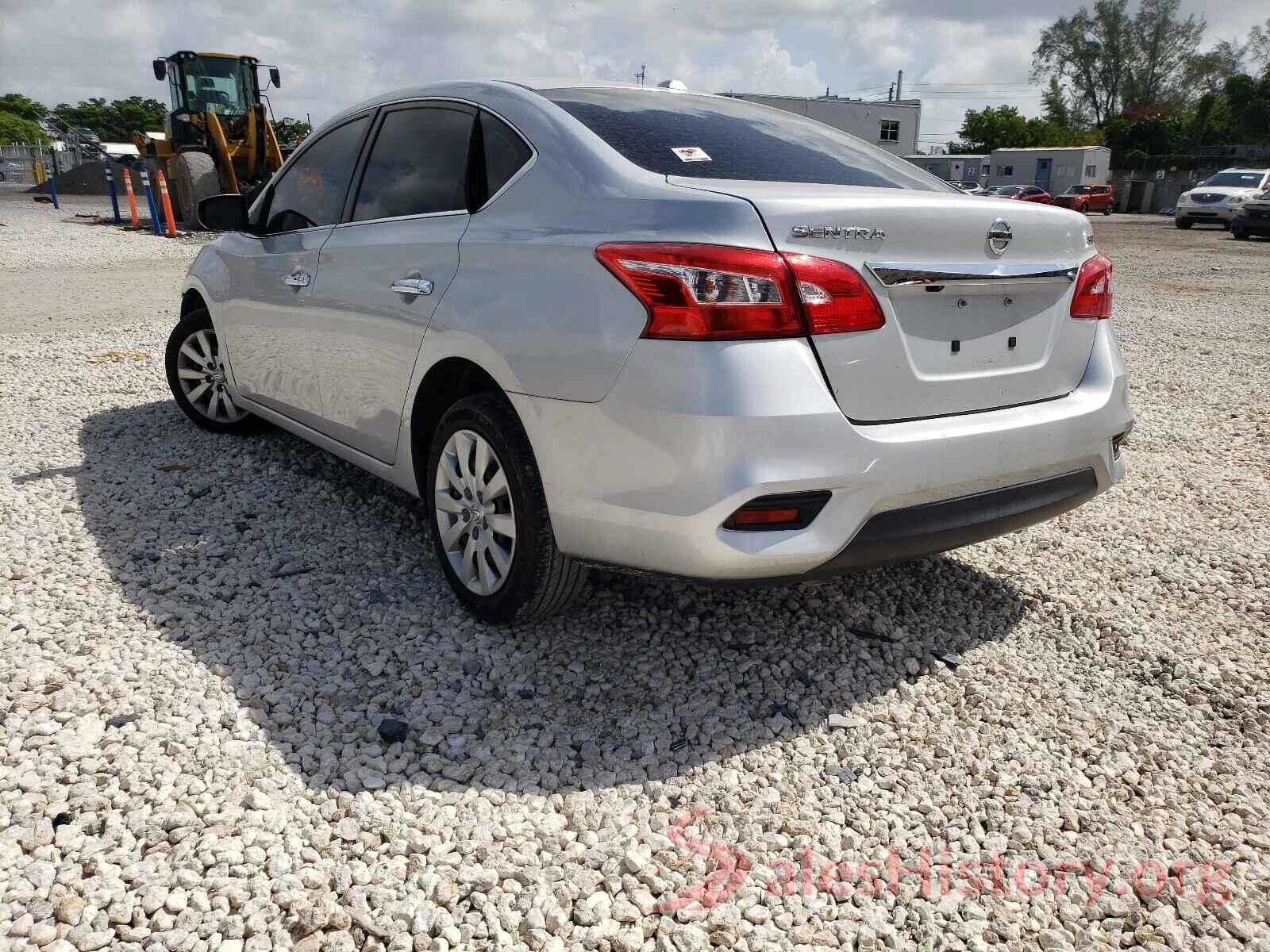 3N1AB7AP1HL664540 2017 NISSAN SENTRA