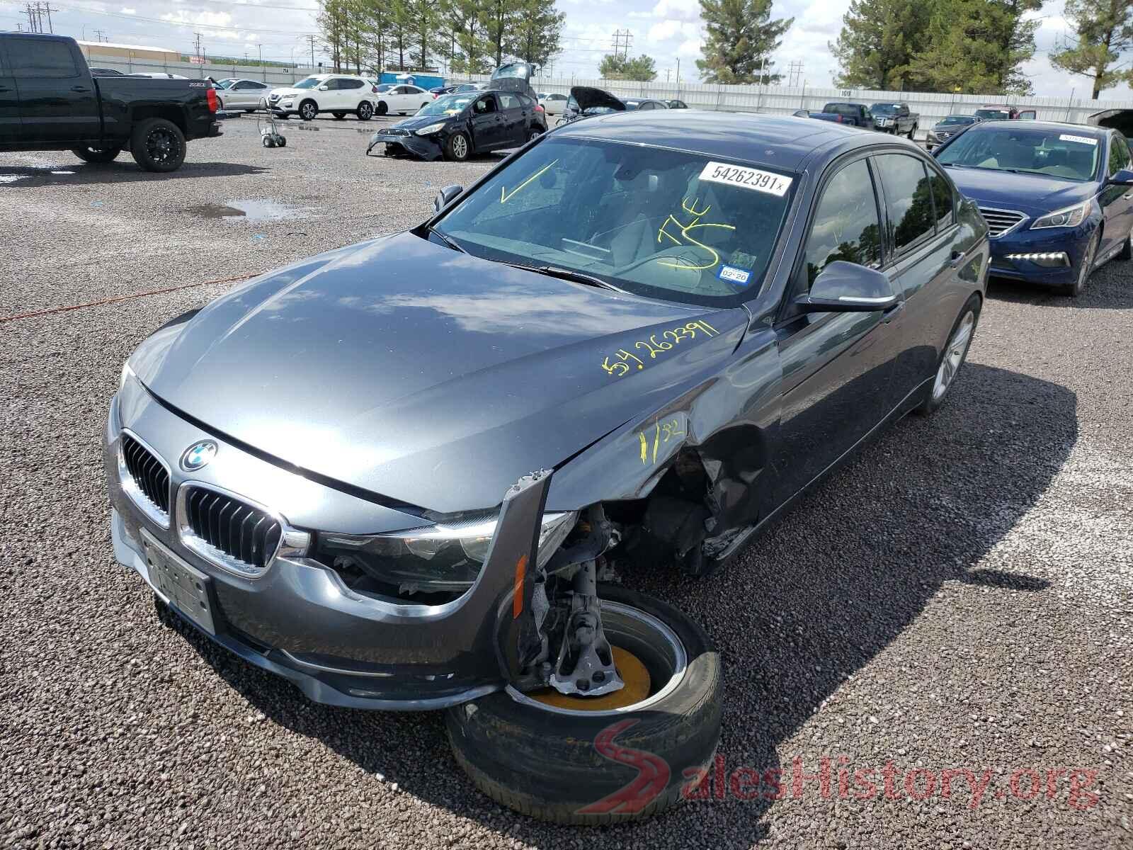 WBA8E9G58GNT46141 2016 BMW 3 SERIES