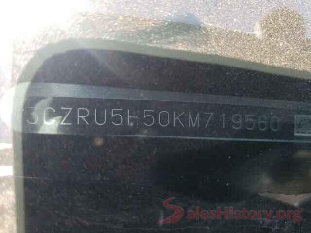 3CZRU5H50KM719560 2019 HONDA HR-V