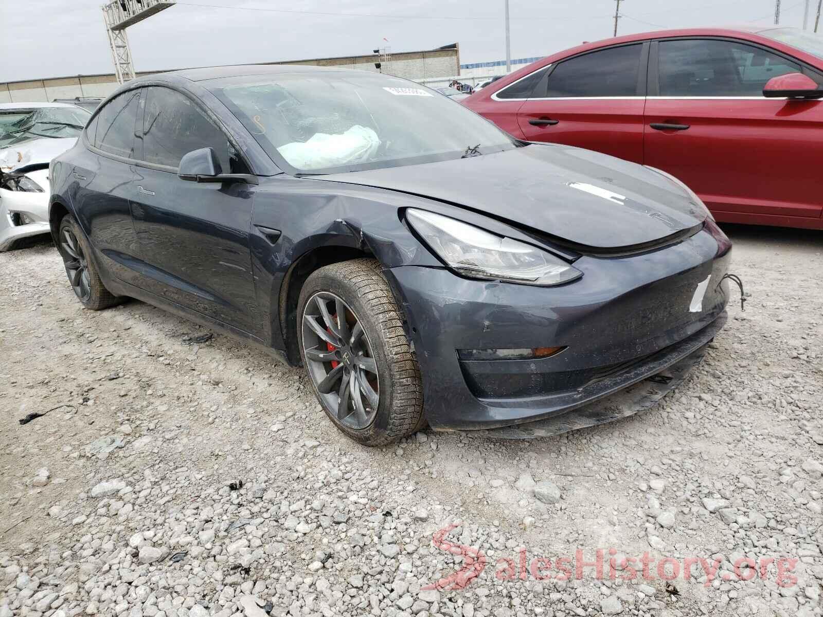 5YJ3E1EB1JF082919 2018 TESLA MODEL 3