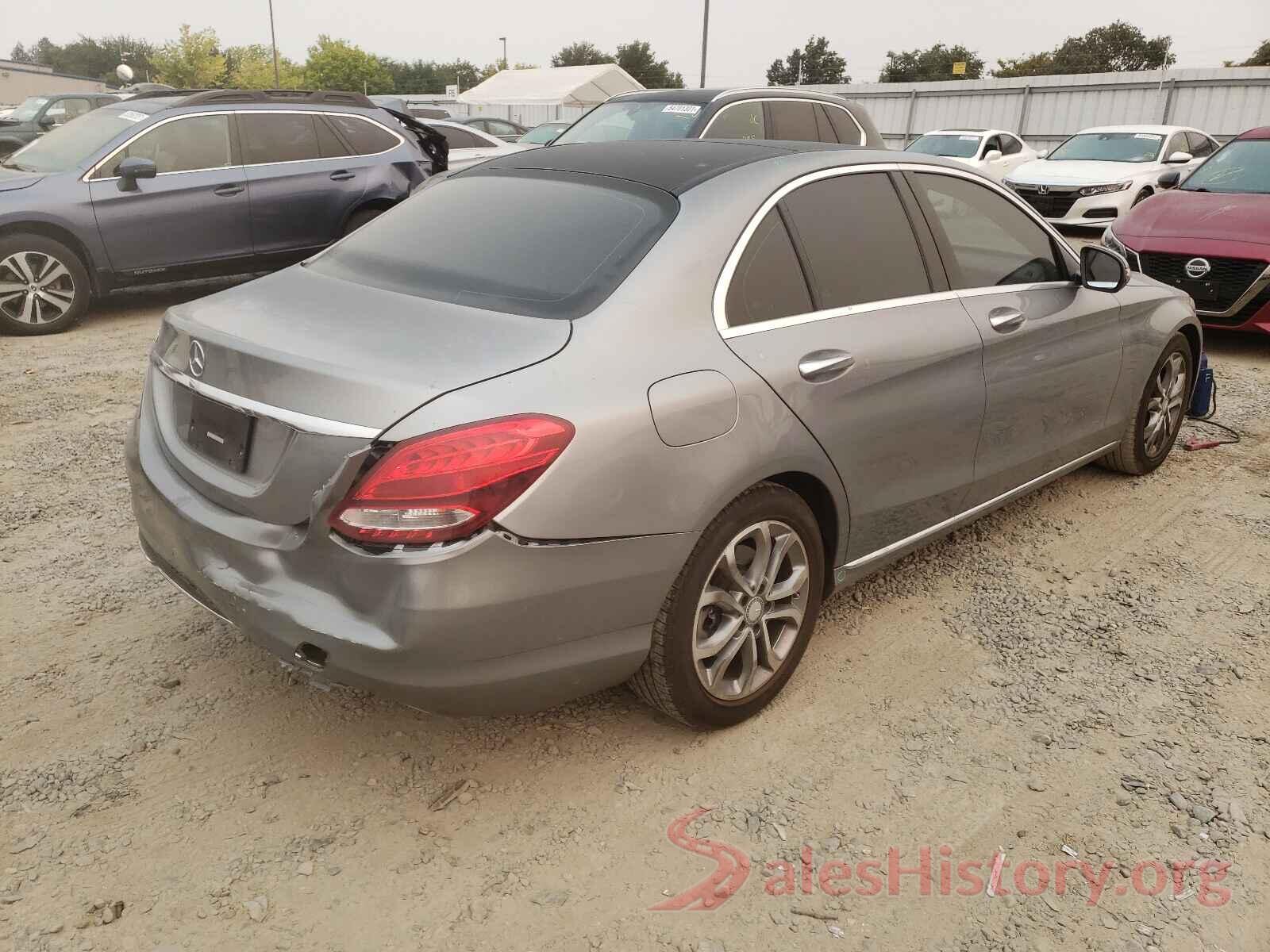 55SWF4JB1GU160334 2016 MERCEDES-BENZ C-CLASS