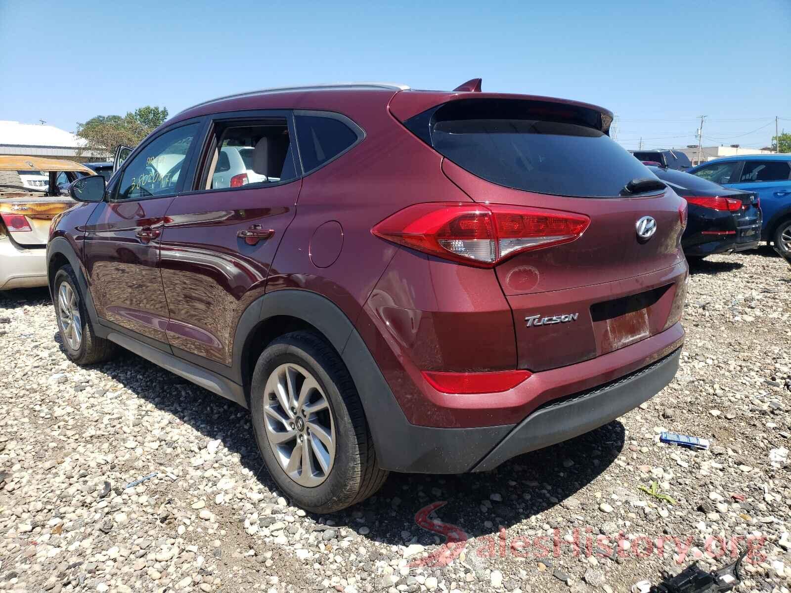 KM8J3CA40JU637684 2018 HYUNDAI TUCSON