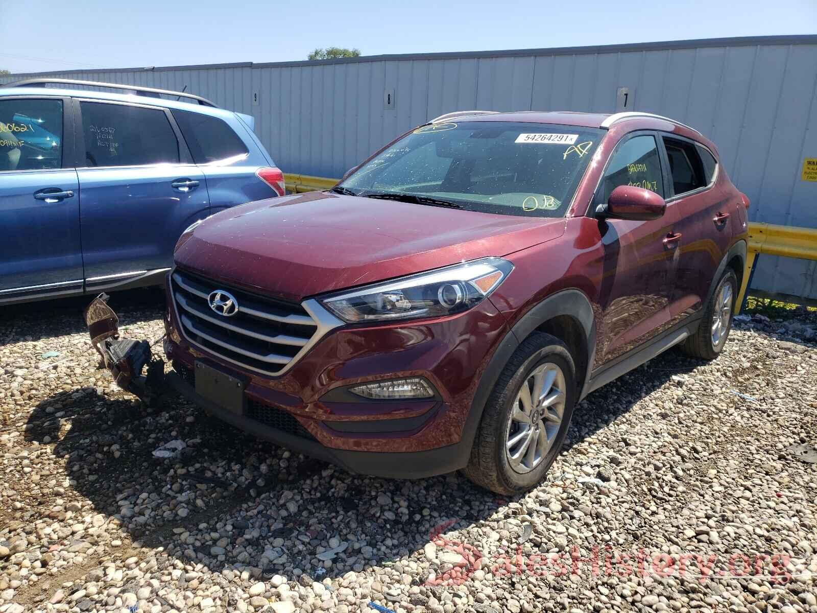 KM8J3CA40JU637684 2018 HYUNDAI TUCSON