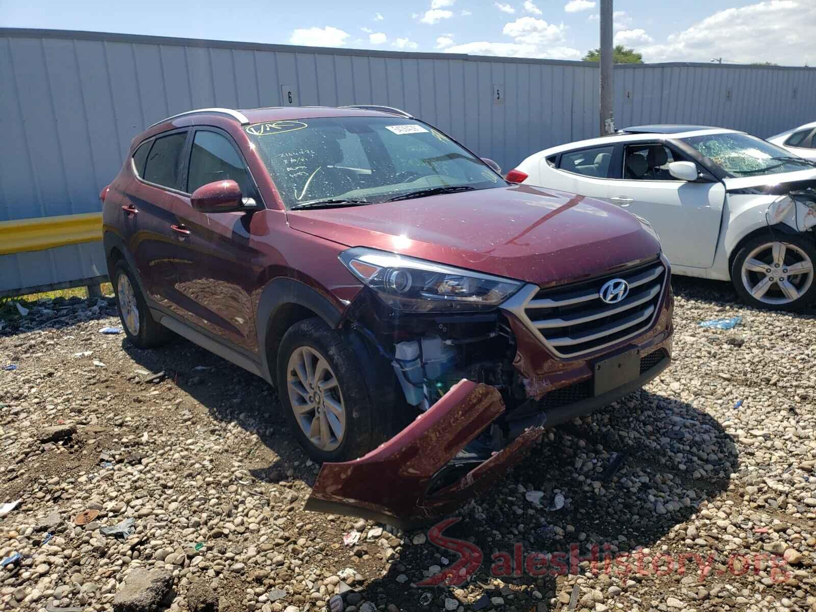 KM8J3CA40JU637684 2018 HYUNDAI TUCSON