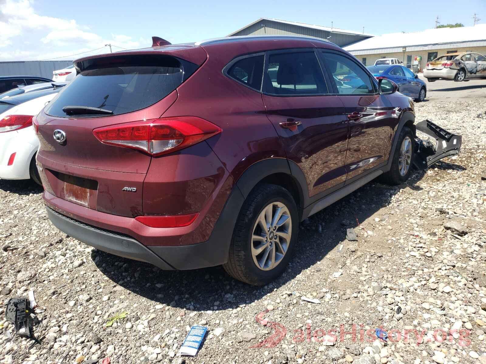 KM8J3CA40JU637684 2018 HYUNDAI TUCSON