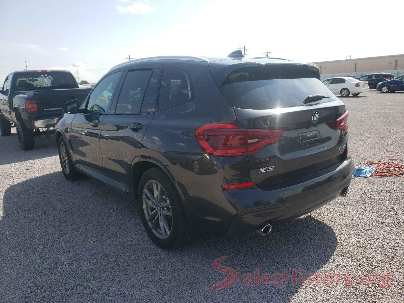 5UXTR9C50KLR11122 2019 BMW X3