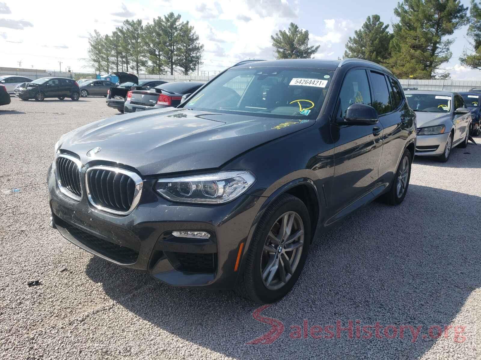 5UXTR9C50KLR11122 2019 BMW X3