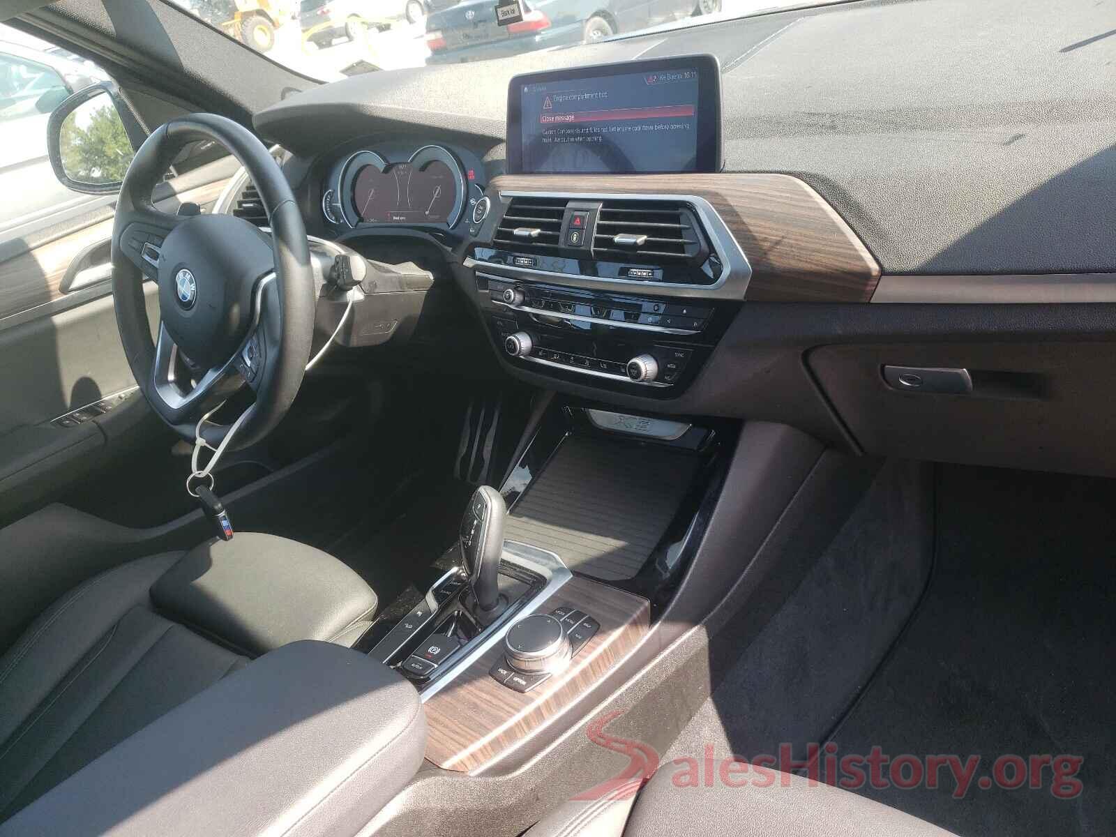 5UXTR9C50KLR11122 2019 BMW X3