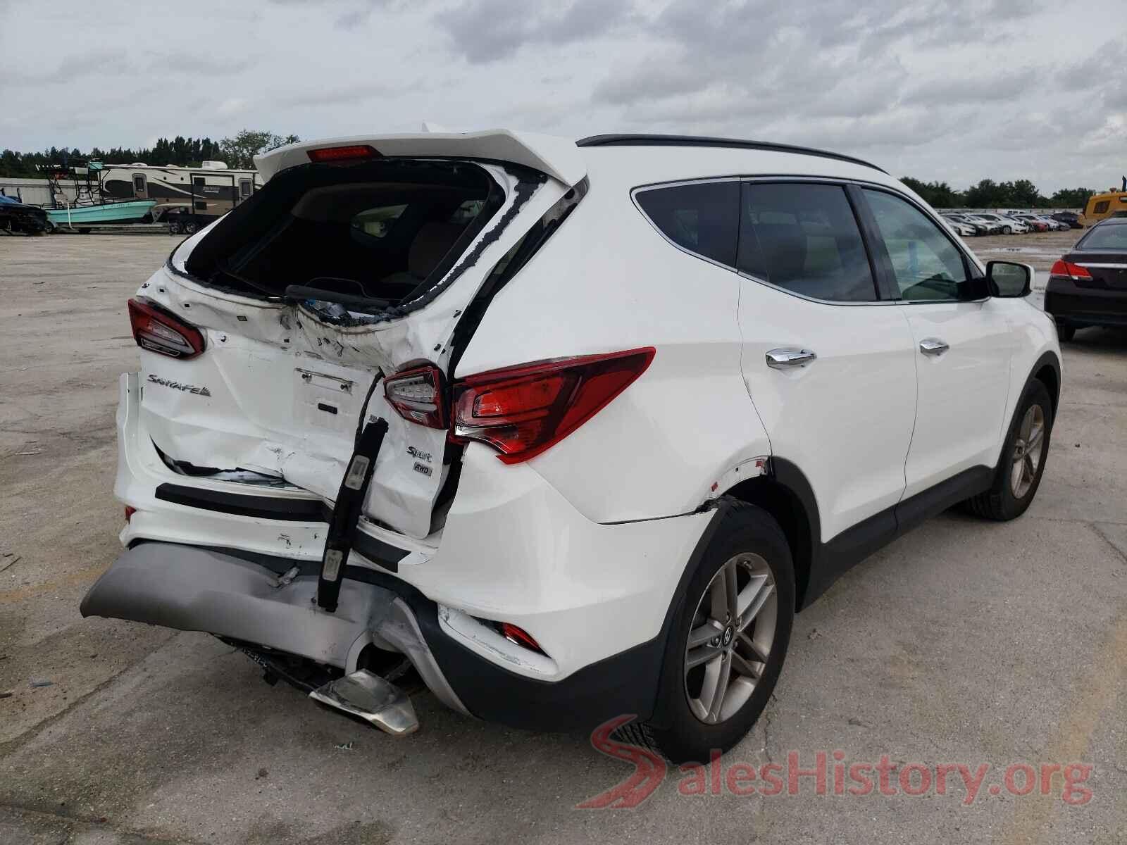 5XYZUDLB5HG444397 2017 HYUNDAI SANTA FE