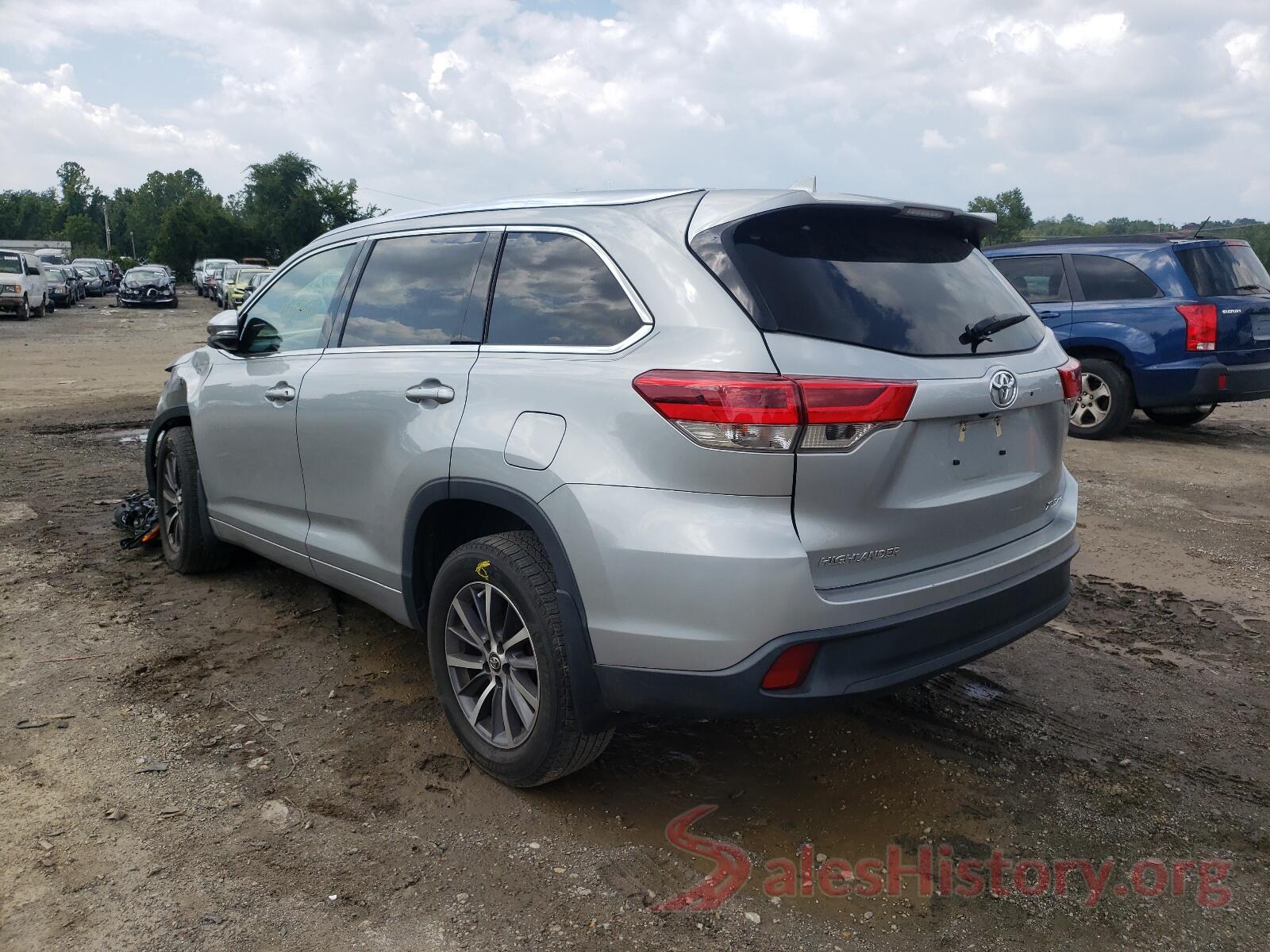 5TDJZRFH4HS405587 2017 TOYOTA HIGHLANDER