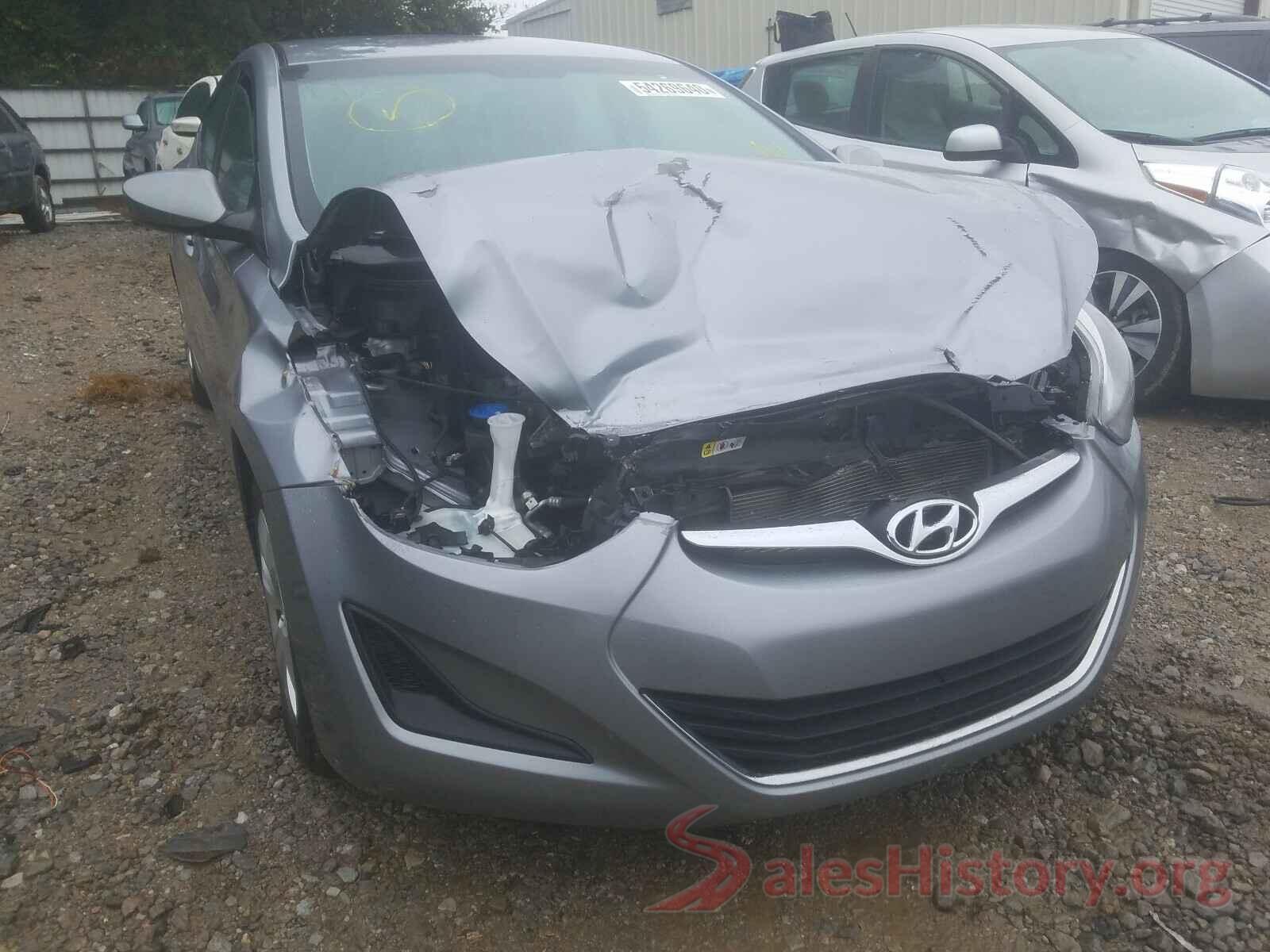 5NPDH4AE3GH749562 2016 HYUNDAI ELANTRA