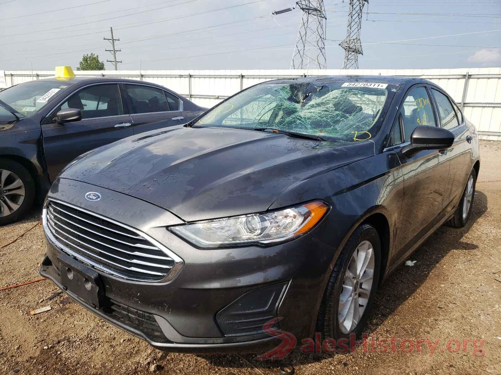 3FA6P0HD2LR218206 2020 FORD FUSION