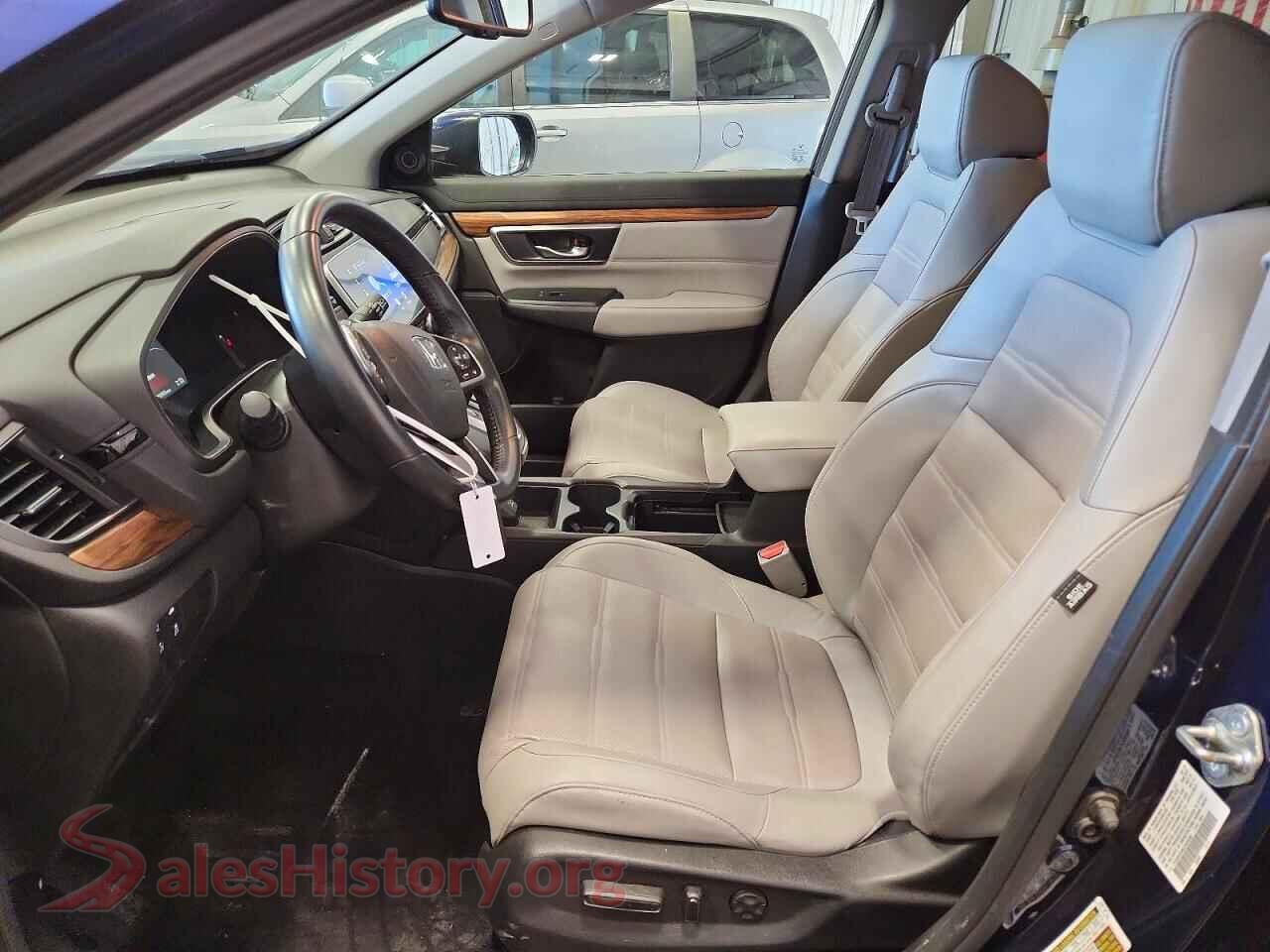 2018 HONDA CRV VIN 7FARW2H96JE029336, engine bay