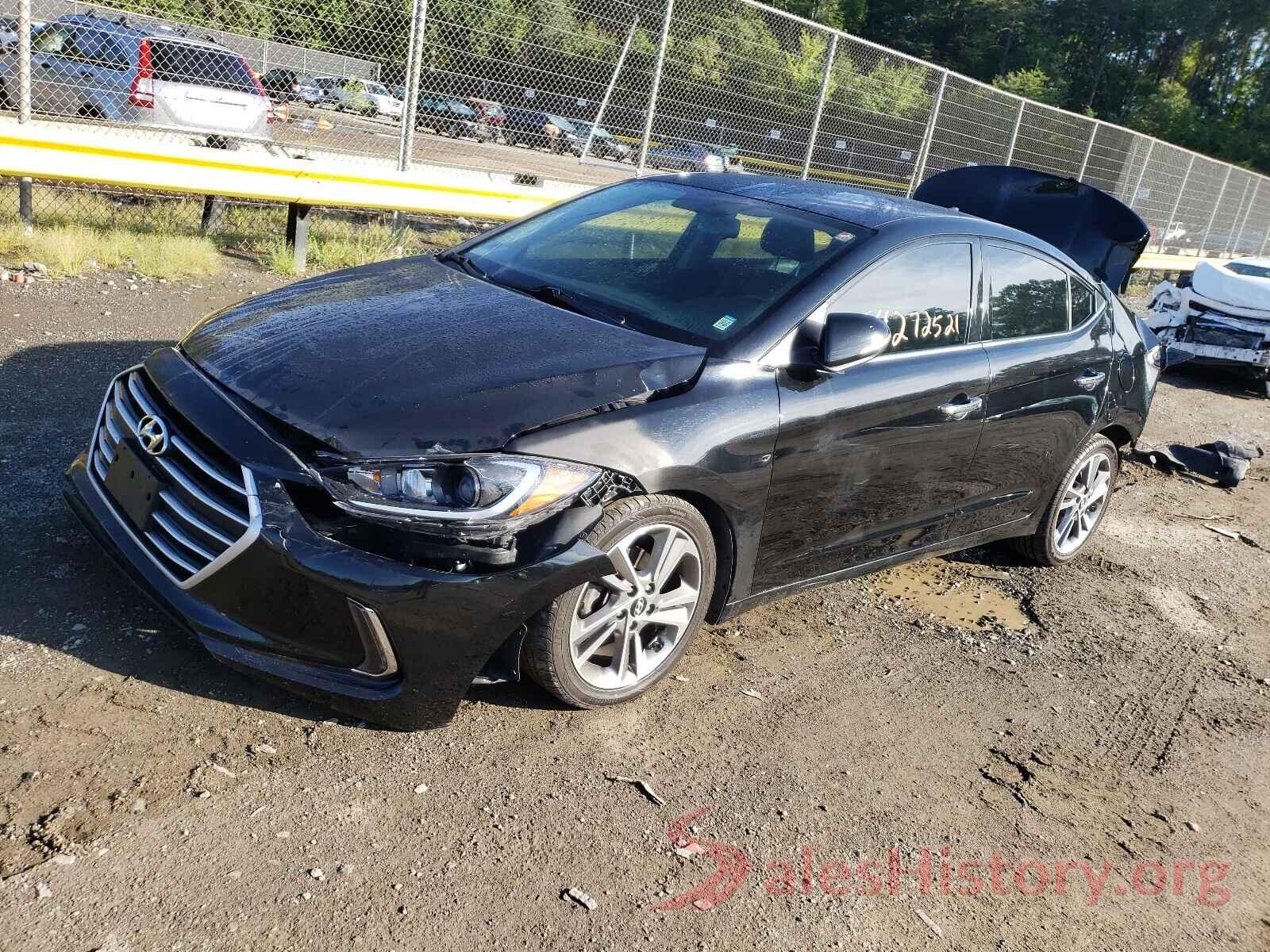 5NPD84LF9HH054851 2017 HYUNDAI ELANTRA