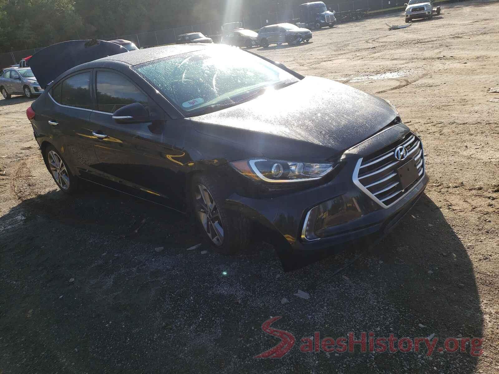 5NPD84LF9HH054851 2017 HYUNDAI ELANTRA