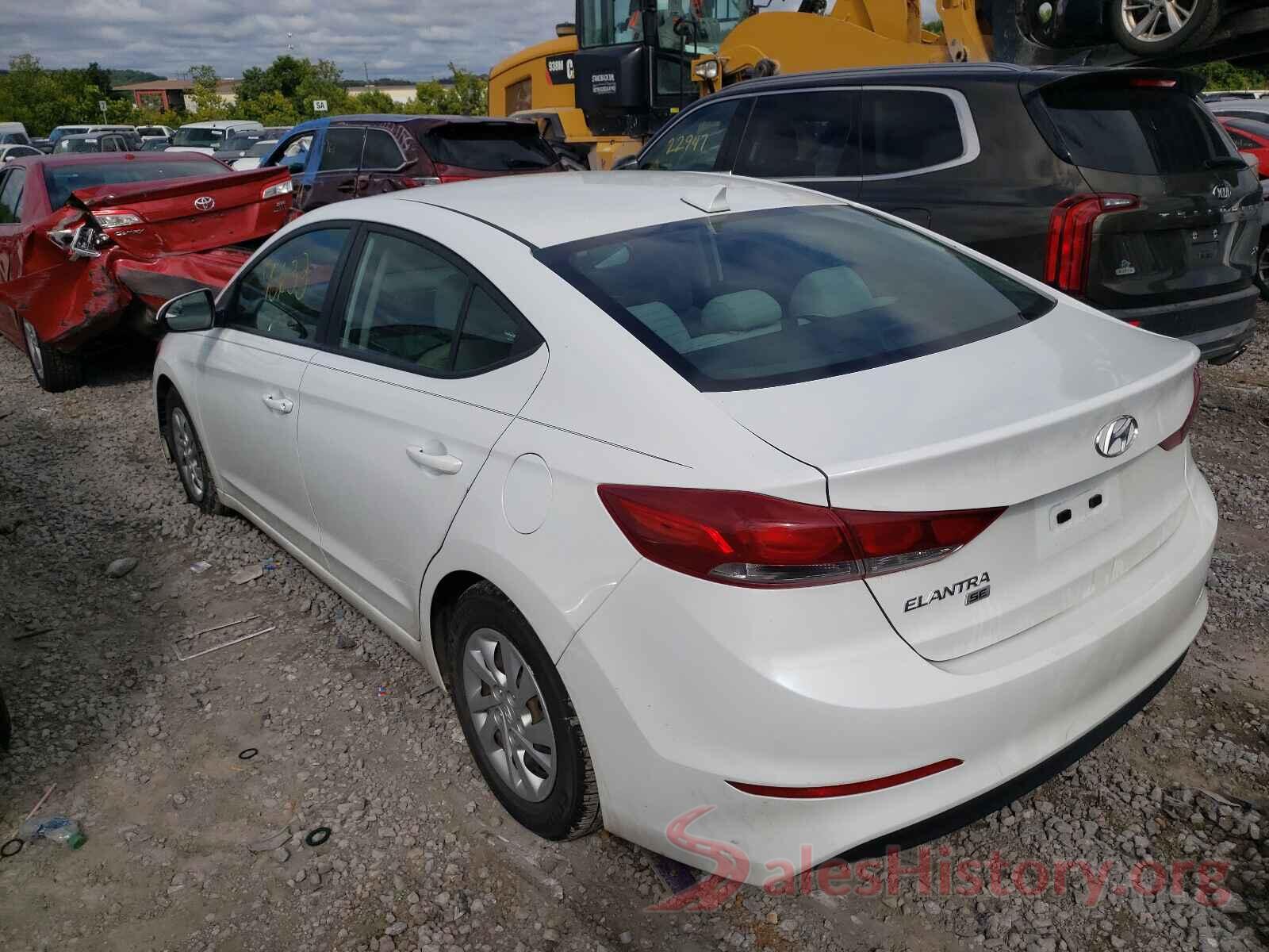 5NPD74LF5HH075215 2017 HYUNDAI ELANTRA