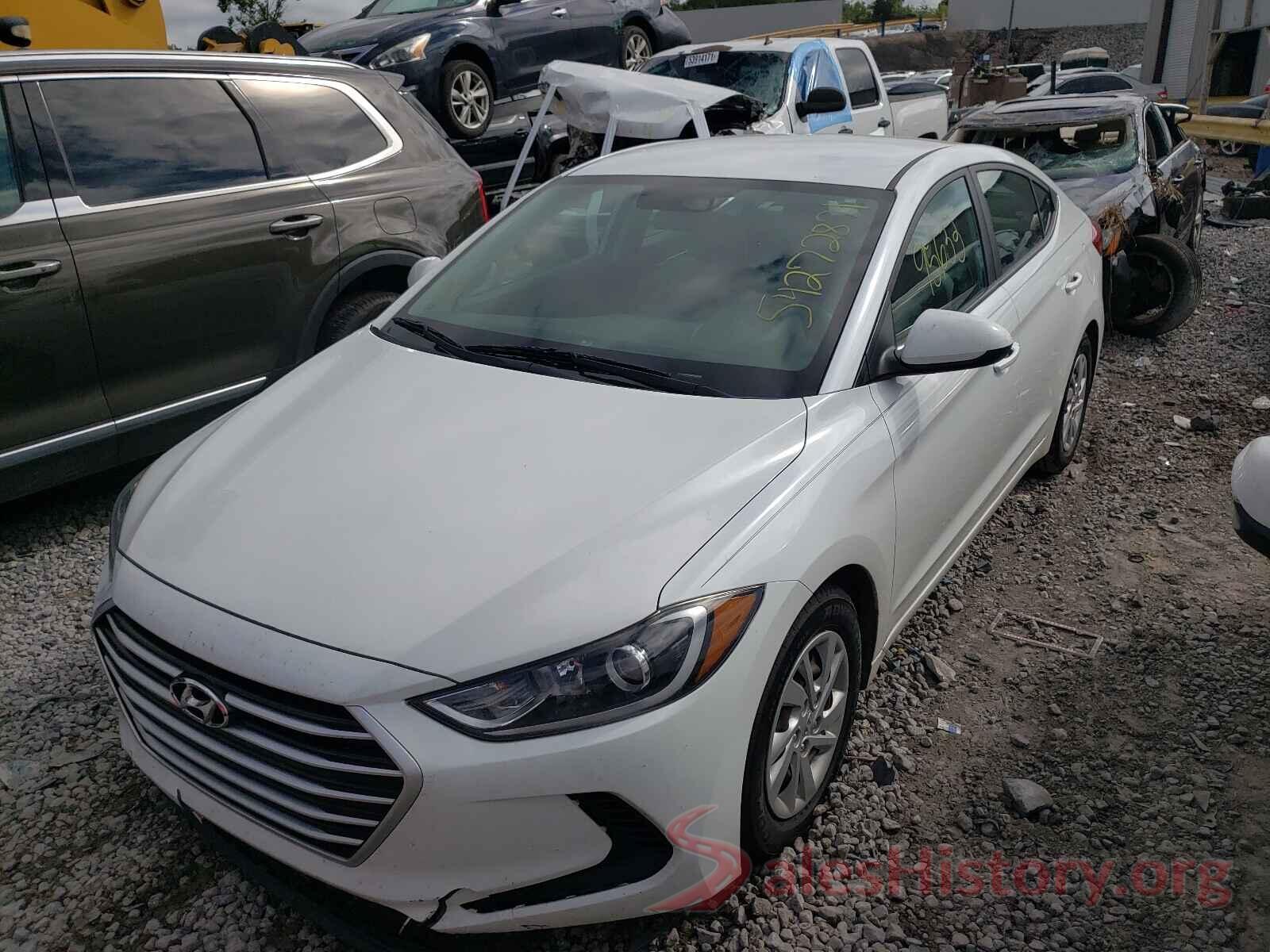 5NPD74LF5HH075215 2017 HYUNDAI ELANTRA