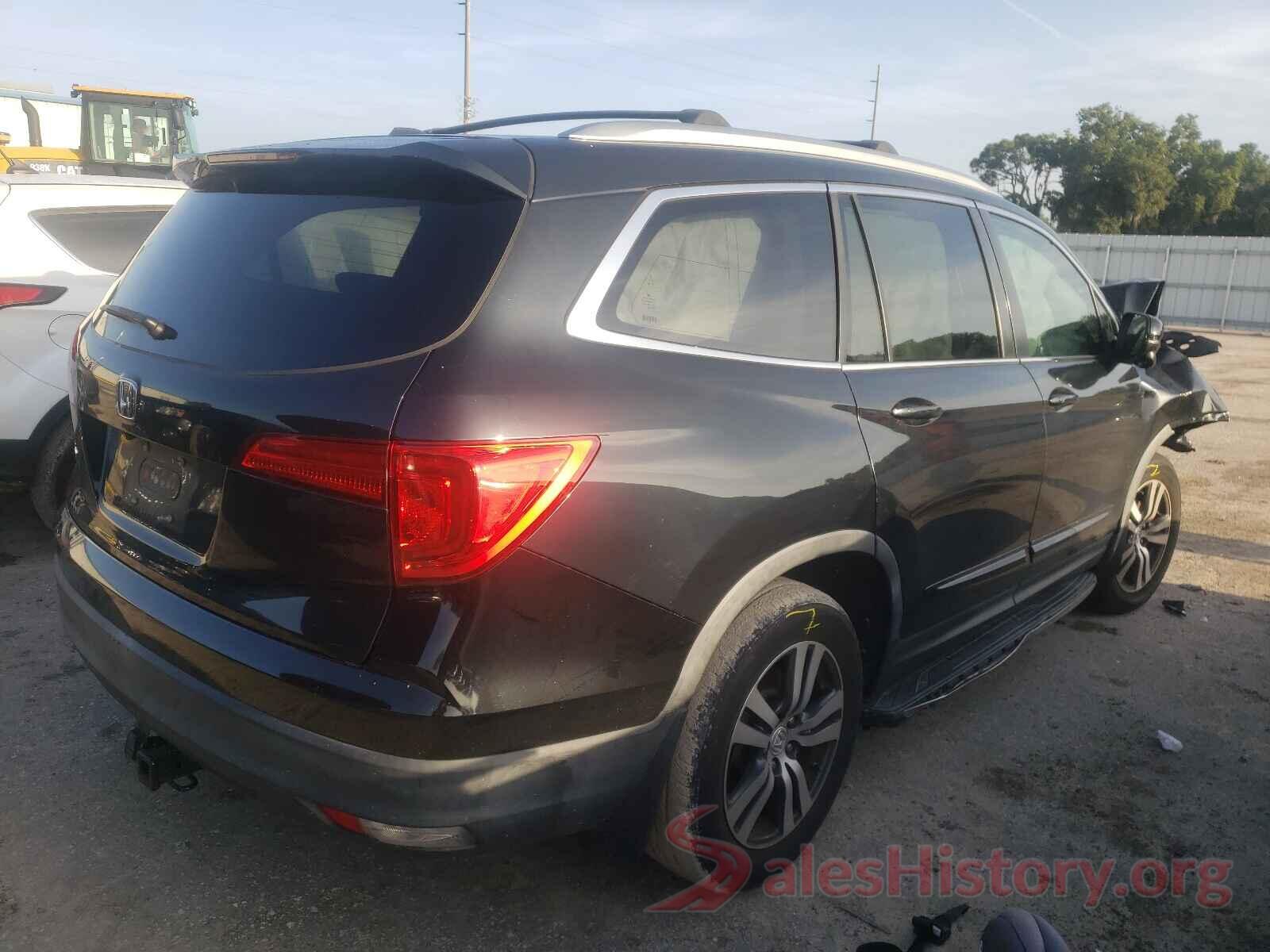 5FNYF5H76GB005117 2016 HONDA PILOT