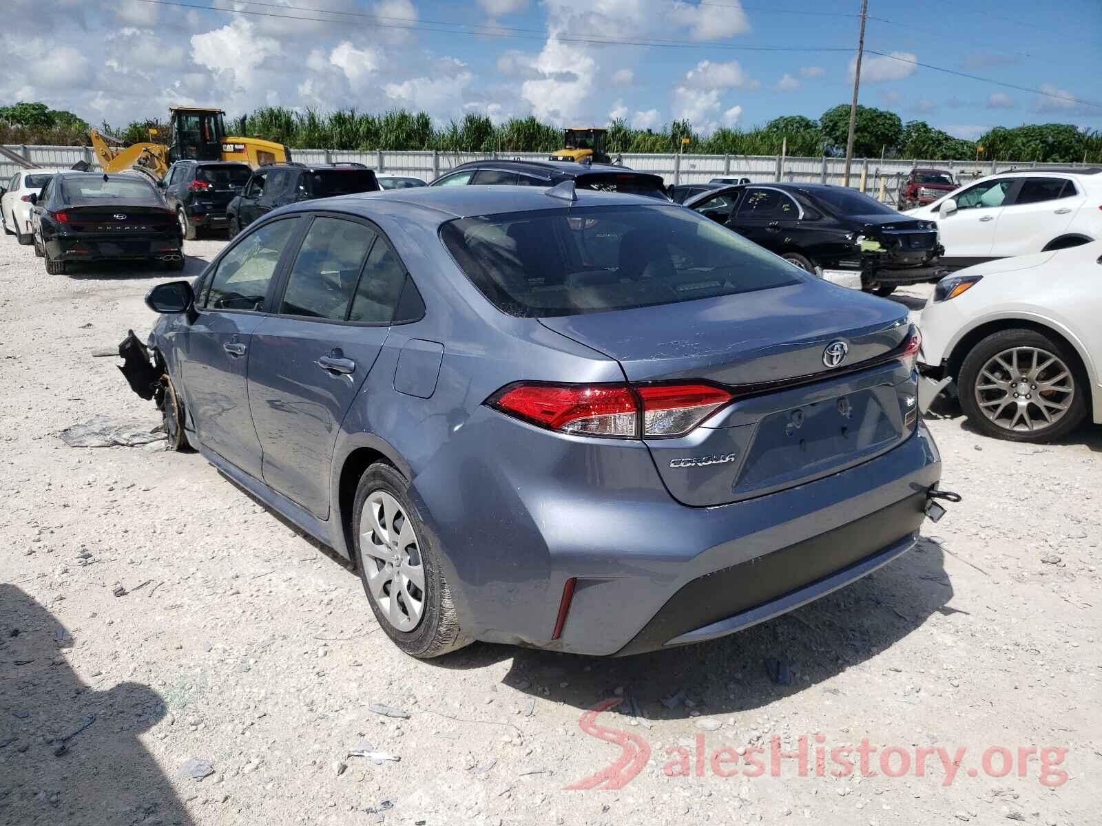 JTDEPRAE5LJ115143 2020 TOYOTA COROLLA