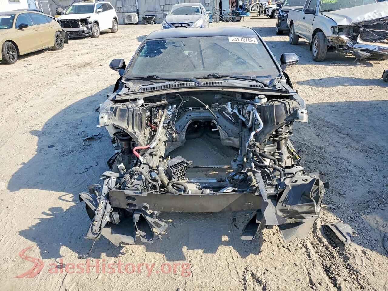 2019 CHEVROLET CAMARO VIN 1G1FK1R60K0153135, rear view