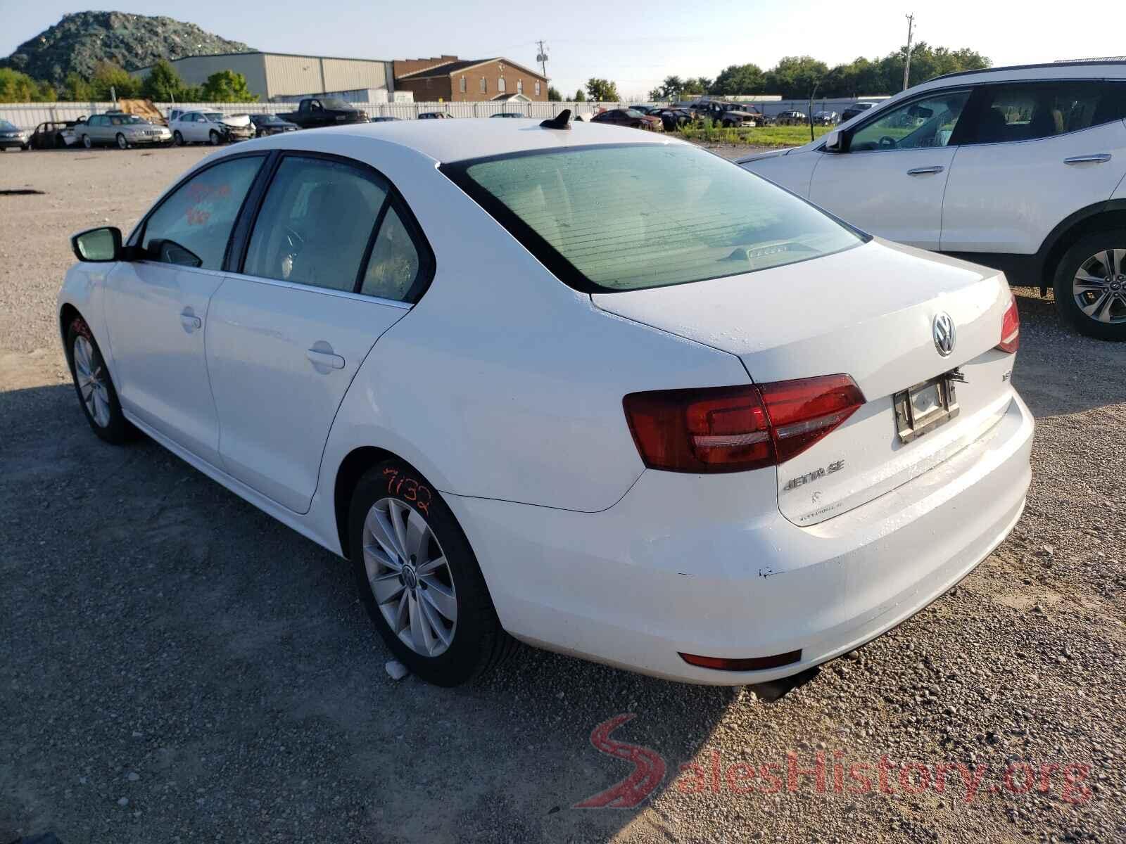 3VWD67AJ7GM318380 2016 VOLKSWAGEN JETTA