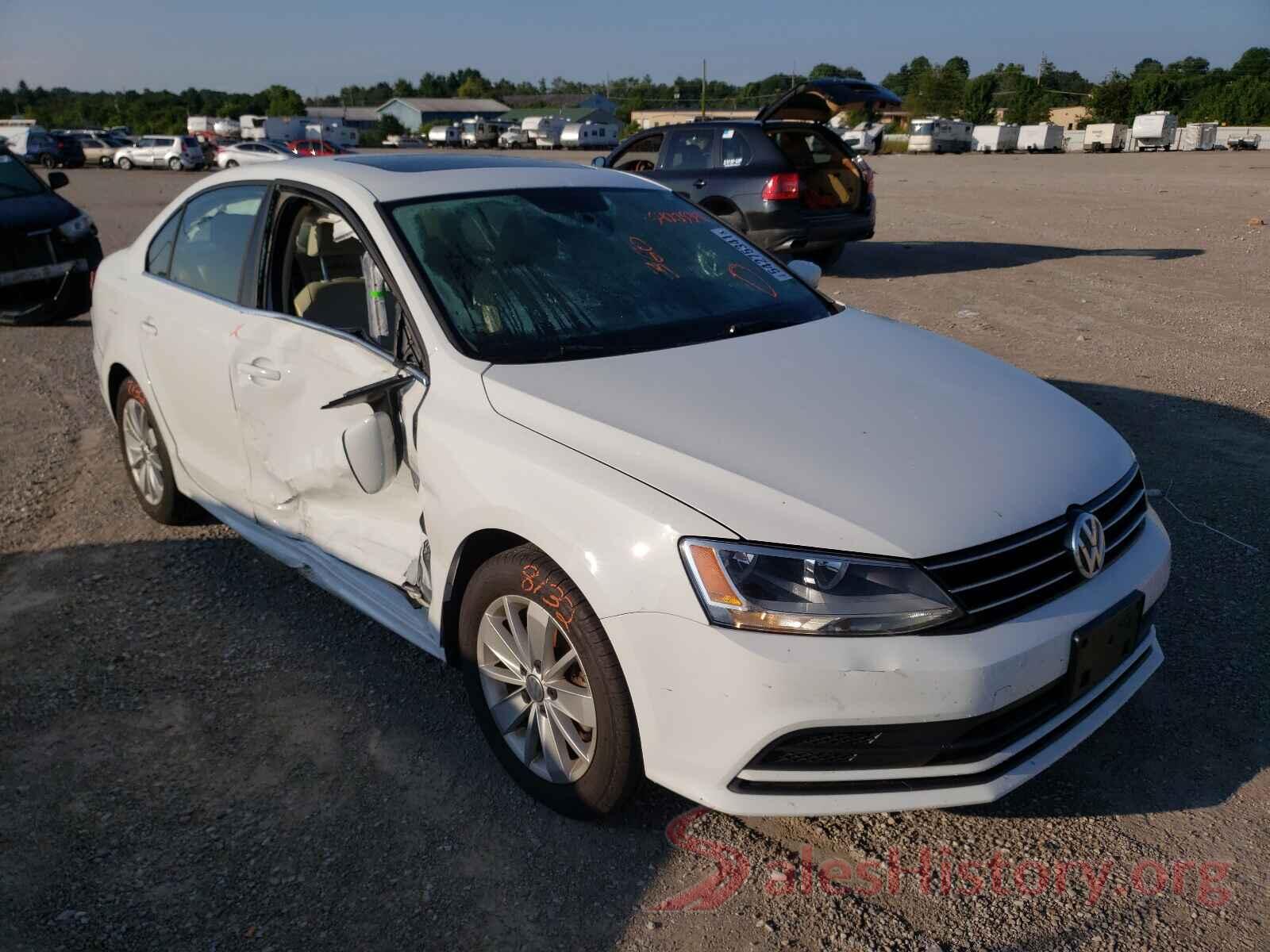 3VWD67AJ7GM318380 2016 VOLKSWAGEN JETTA