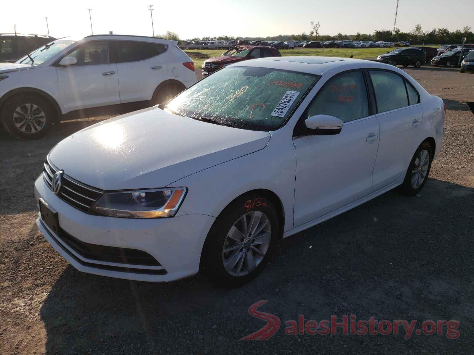 3VWD67AJ7GM318380 2016 VOLKSWAGEN JETTA