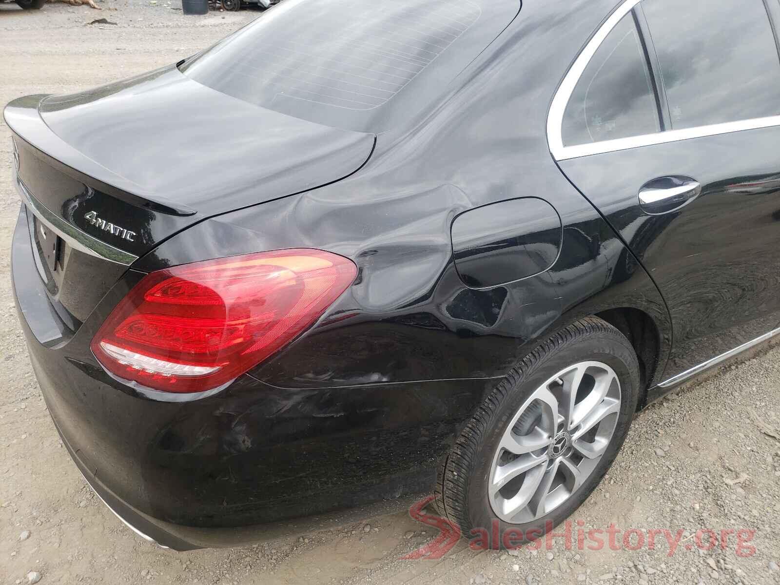 WDDWF4KBXJR319875 2018 MERCEDES-BENZ C-CLASS