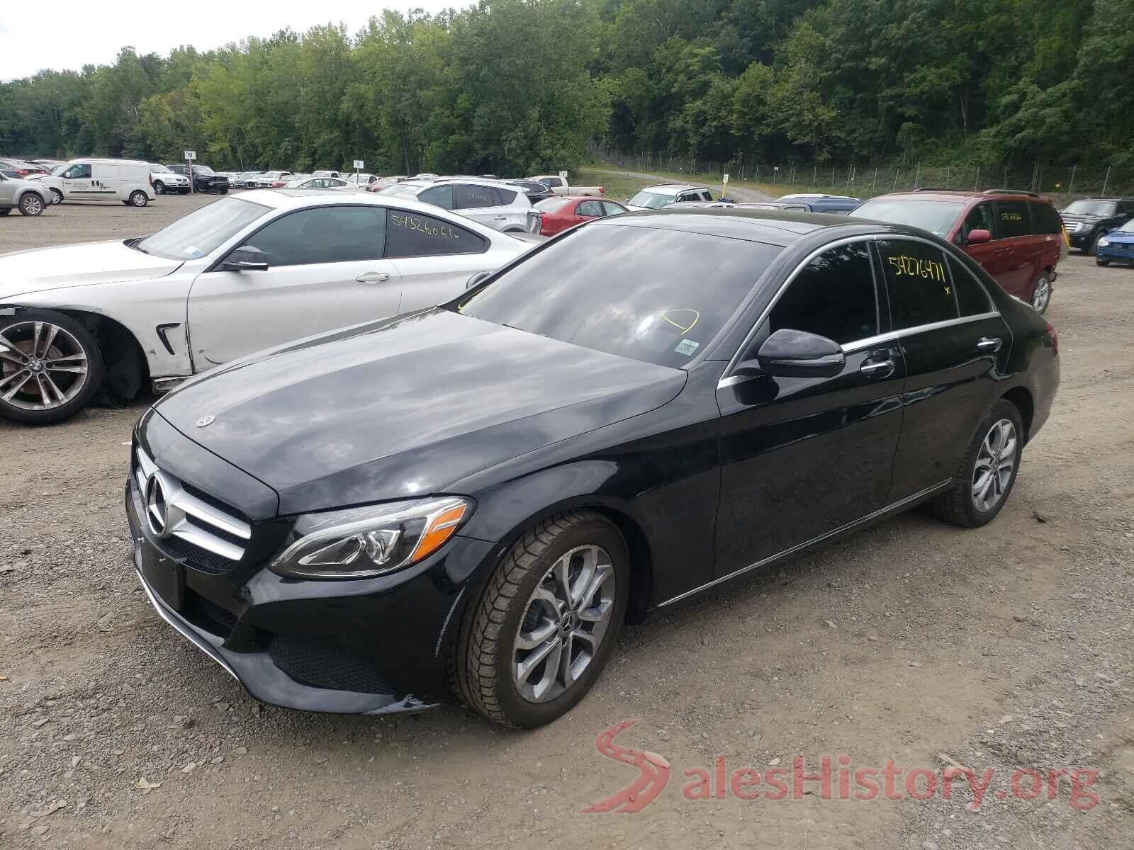 WDDWF4KBXJR319875 2018 MERCEDES-BENZ C-CLASS