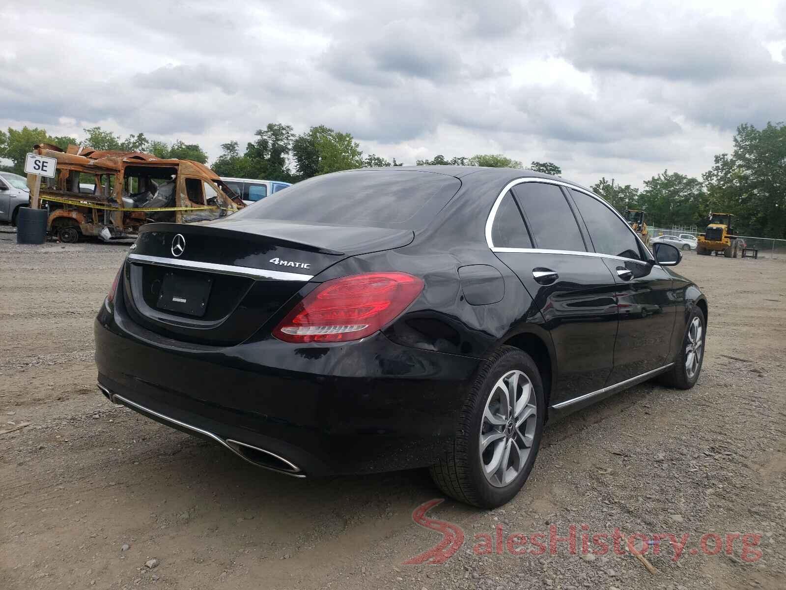 WDDWF4KBXJR319875 2018 MERCEDES-BENZ C-CLASS