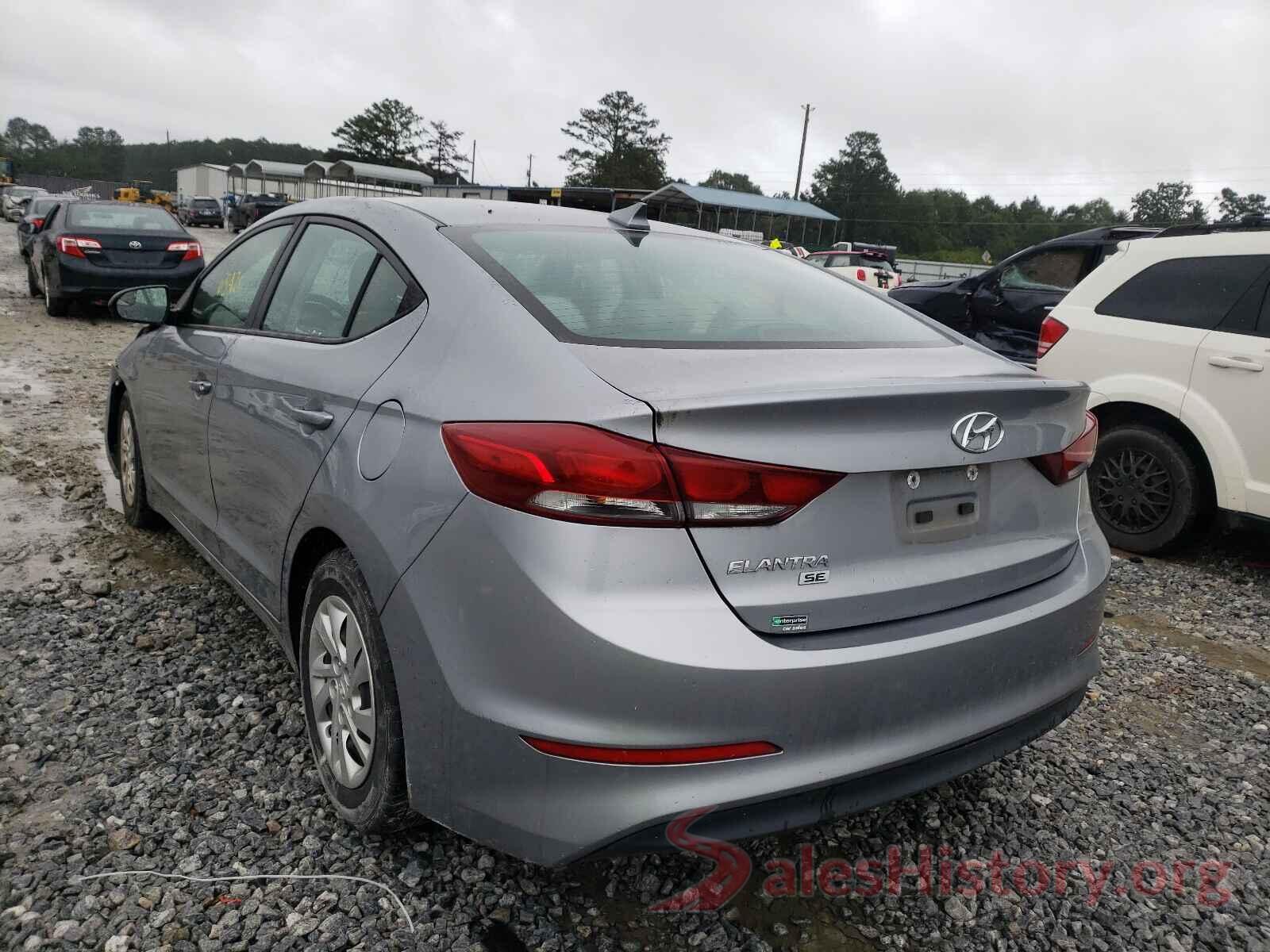 5NPD74LF9HH212480 2017 HYUNDAI ELANTRA