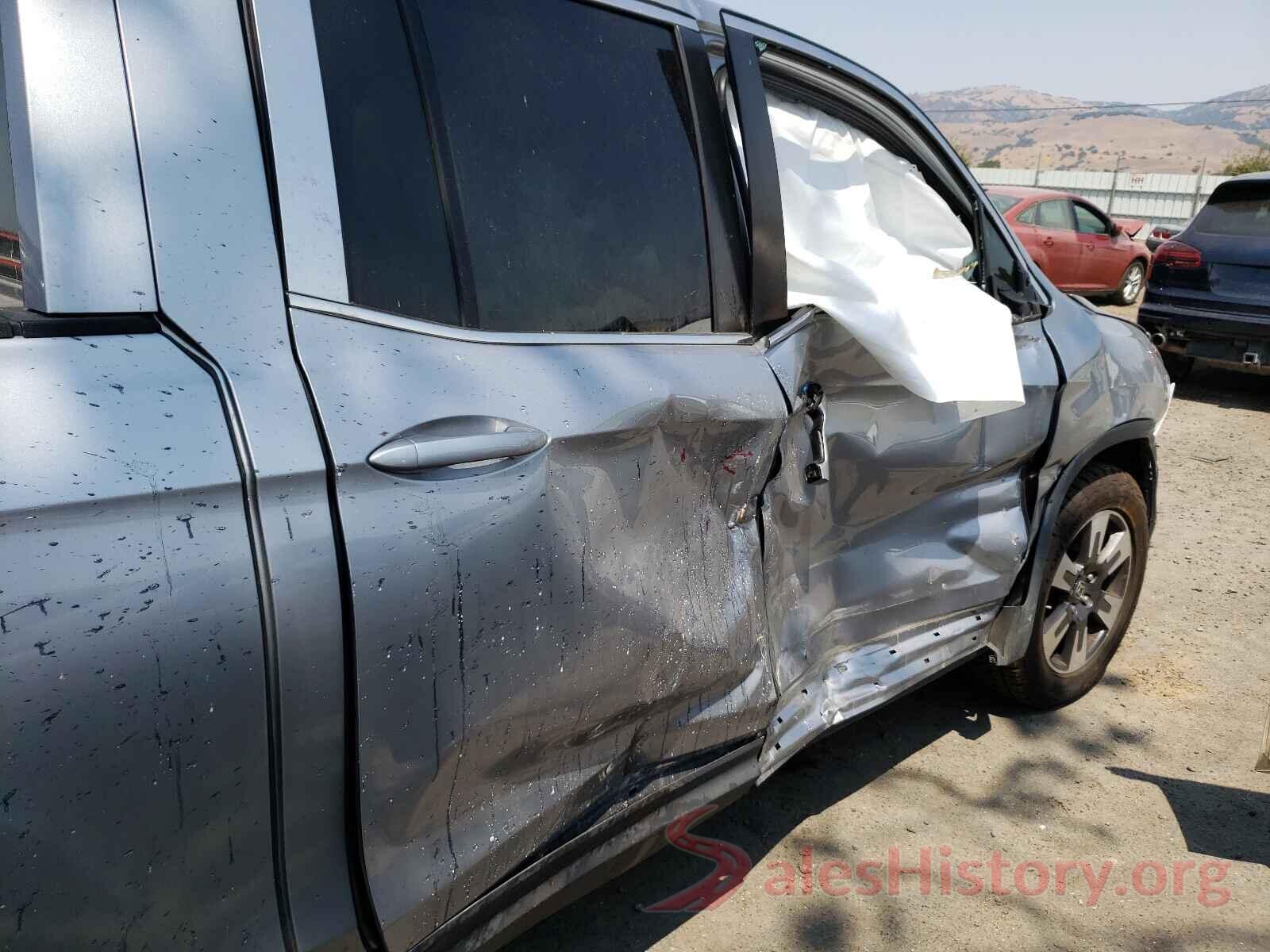 5FPYK2F50HB011337 2017 HONDA RIDGELINE