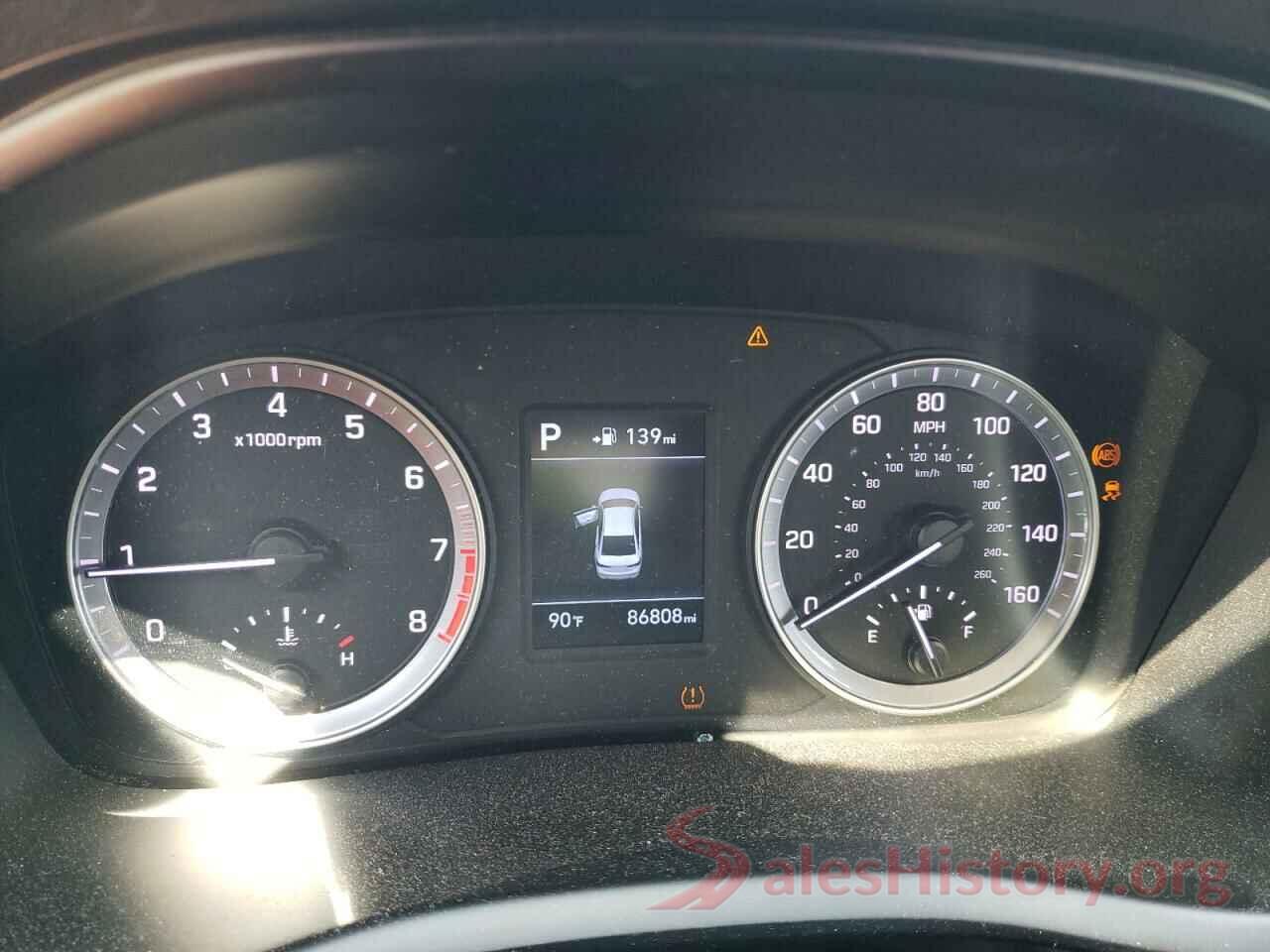 5NPE24AF7KH782250 2019 HYUNDAI SONATA