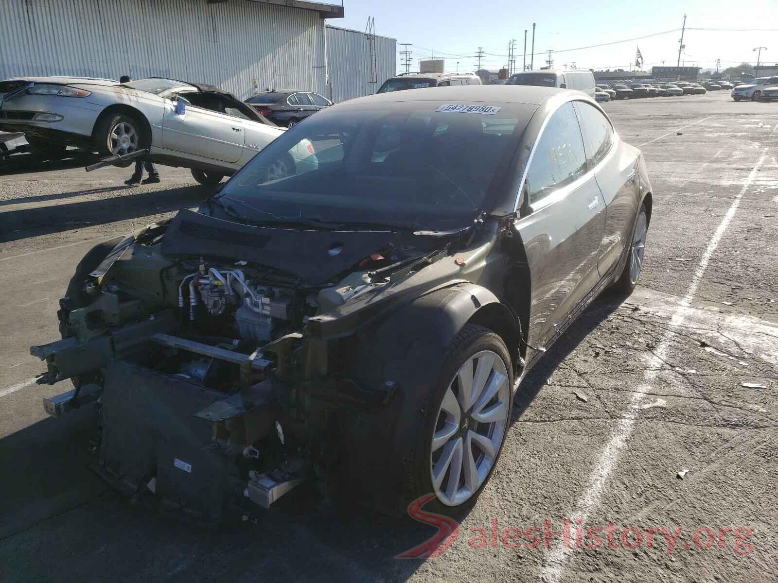 5YJ3E1EA5KF417107 2019 TESLA MODEL 3