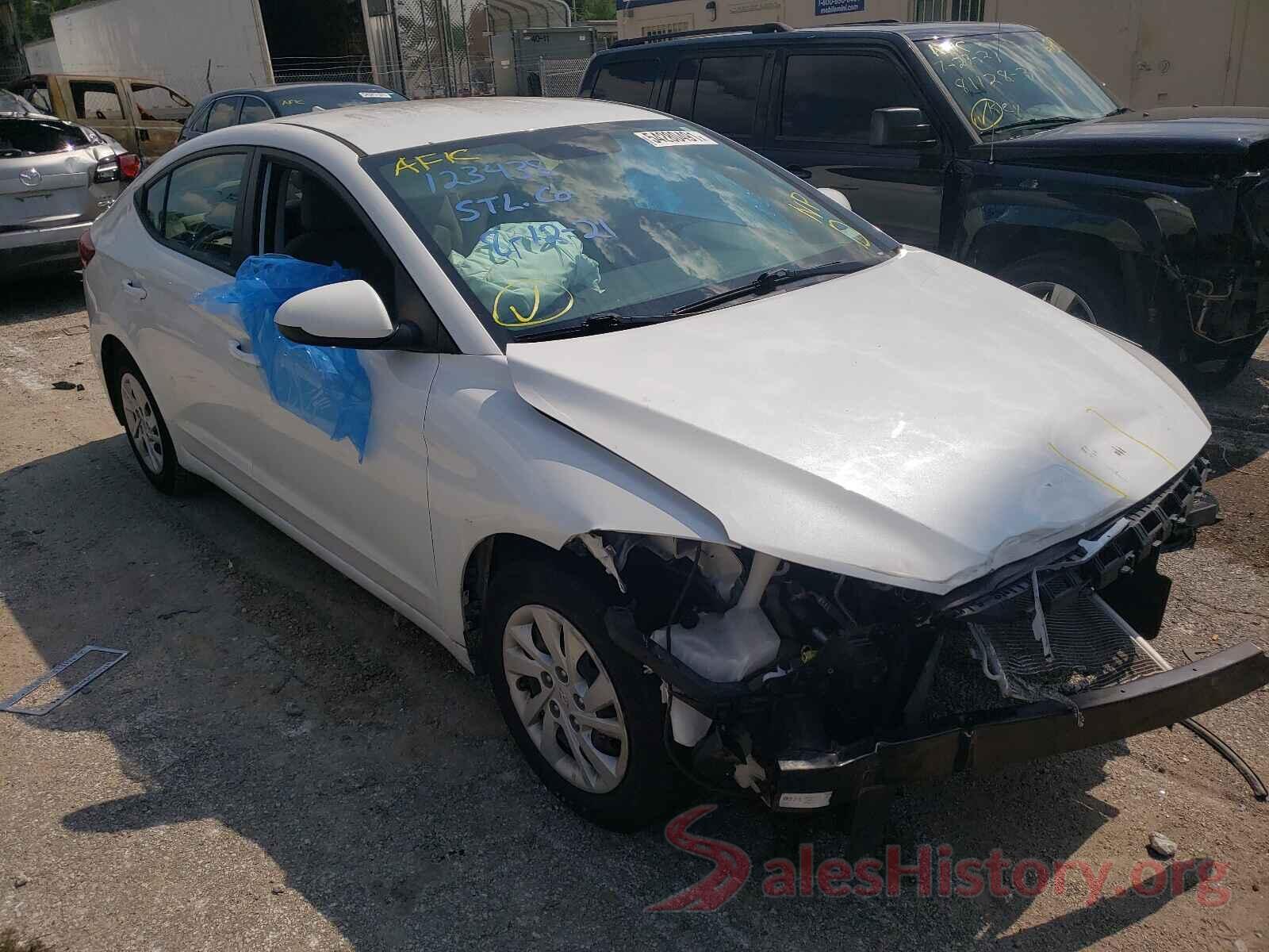 5NPD74LF6HH211514 2017 HYUNDAI ELANTRA