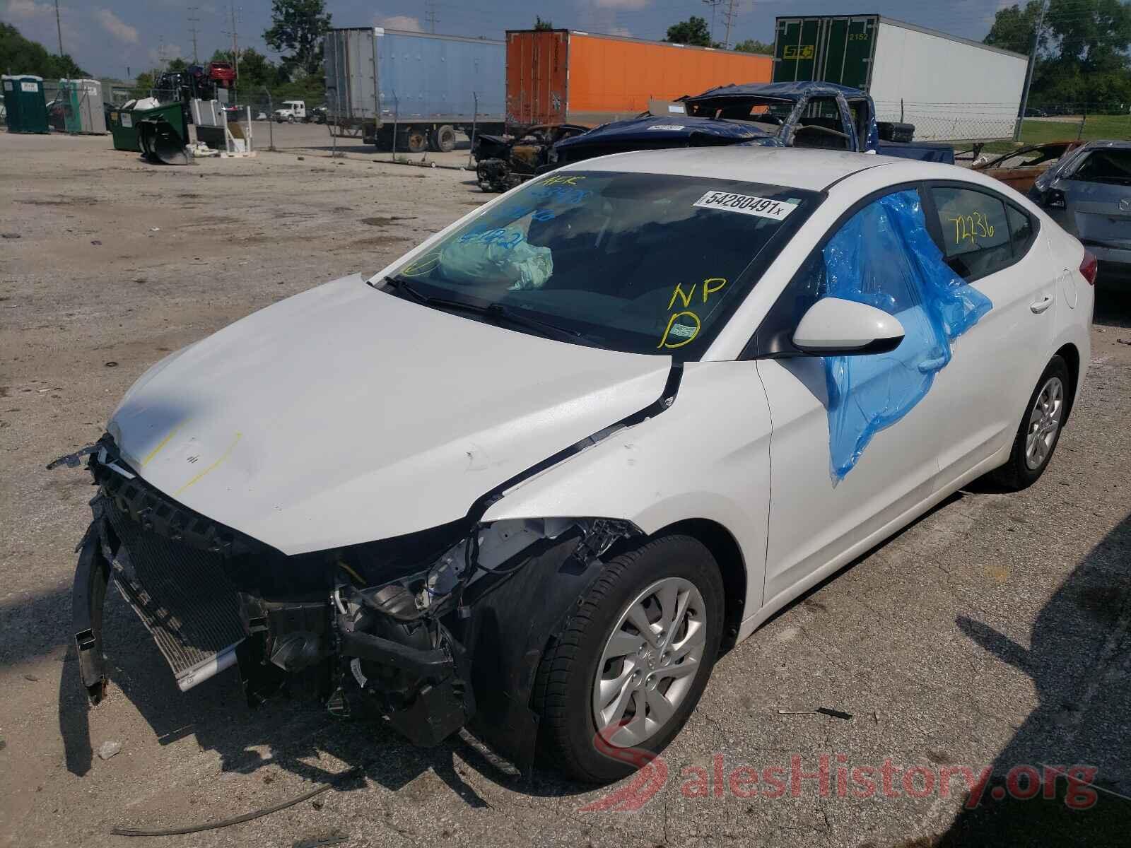 5NPD74LF6HH211514 2017 HYUNDAI ELANTRA