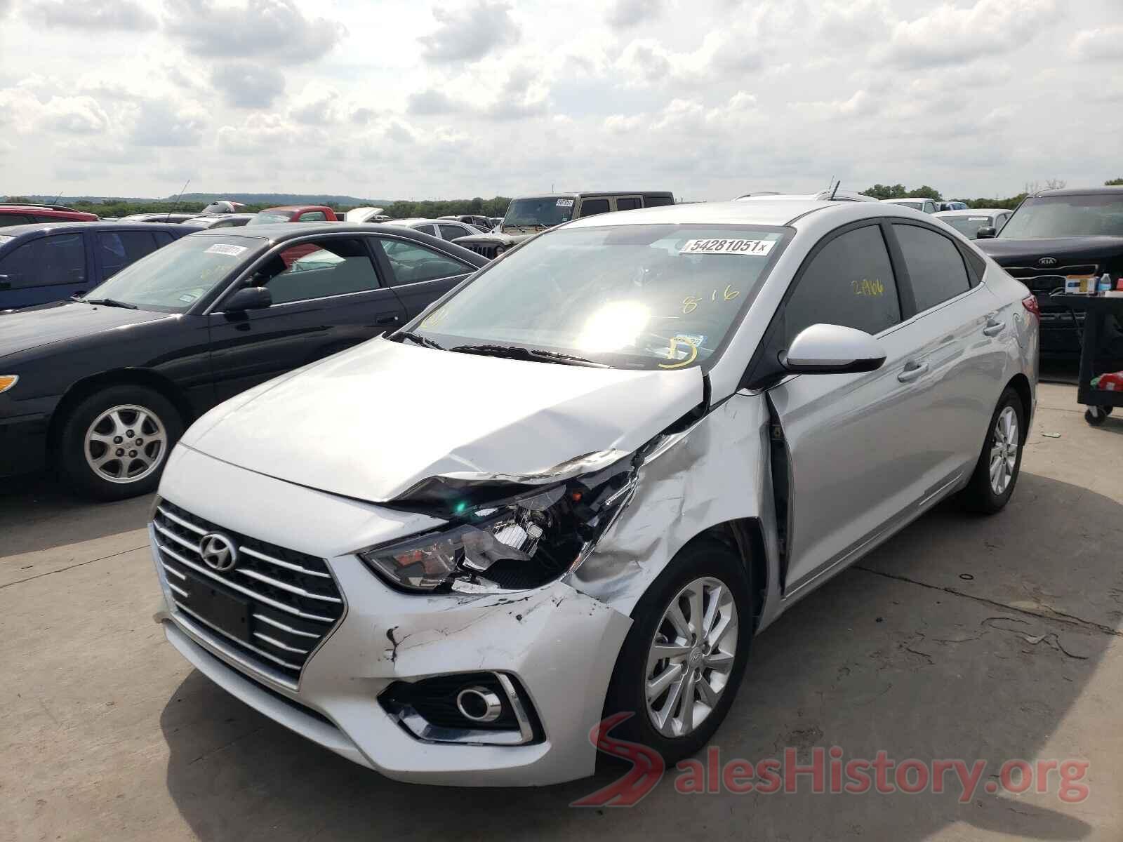 3KPC24A61LE120760 2020 HYUNDAI ACCENT