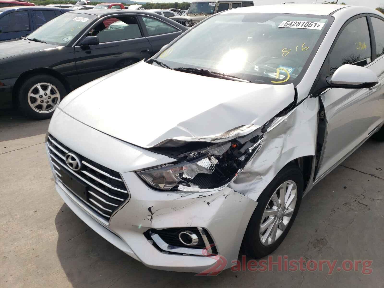 3KPC24A61LE120760 2020 HYUNDAI ACCENT