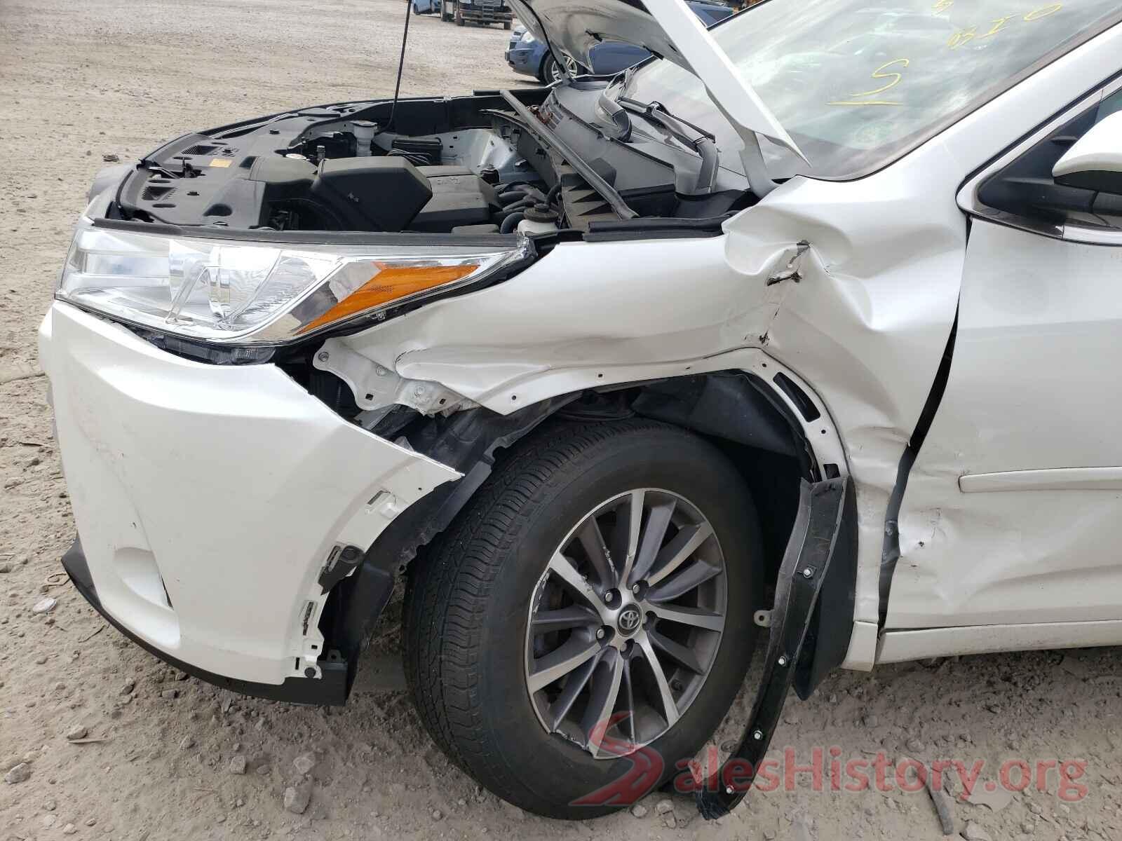 5TDJZRFH8JS557877 2018 TOYOTA HIGHLANDER