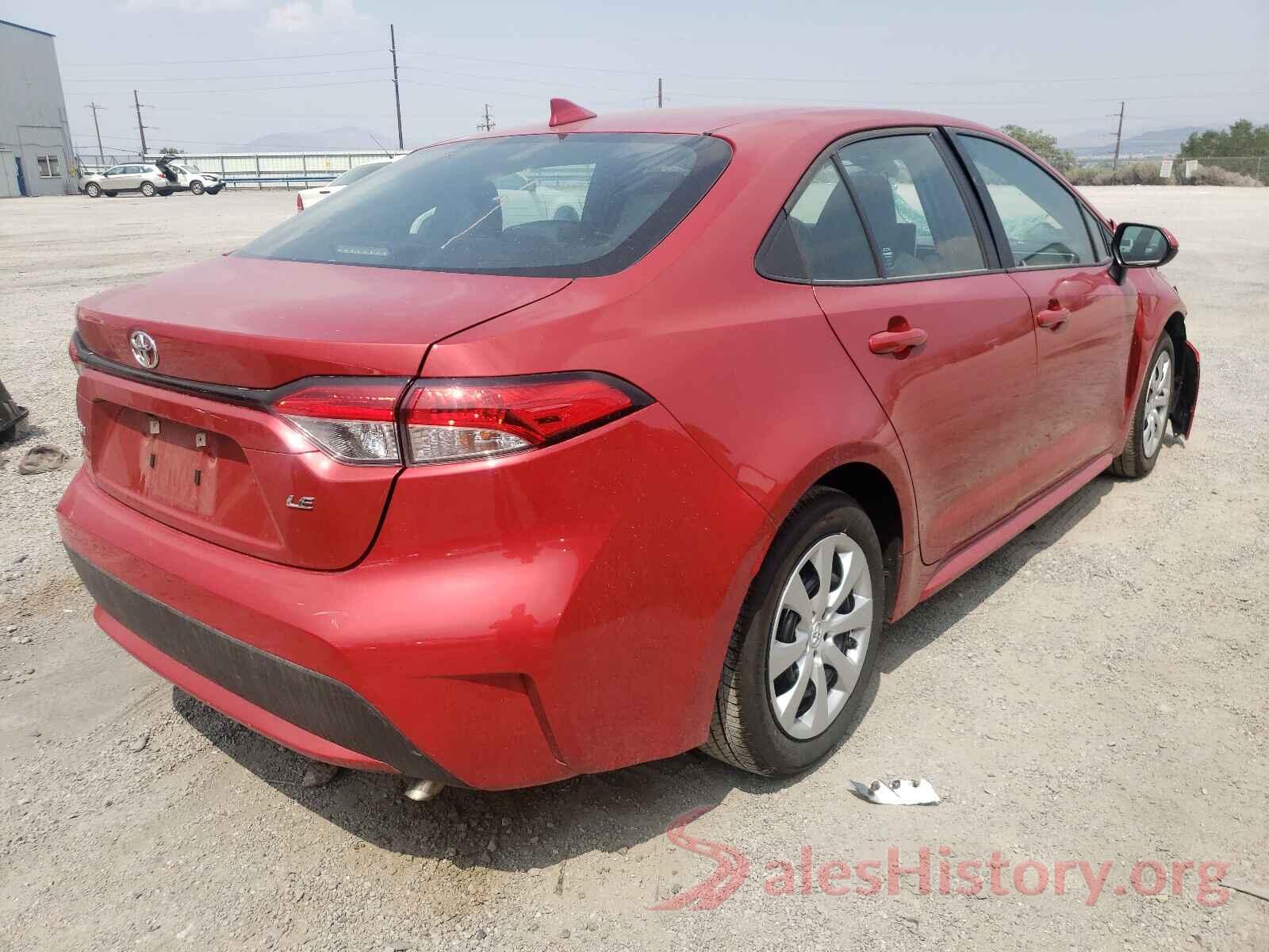 5YFEPMAE7MP222520 2021 TOYOTA COROLLA