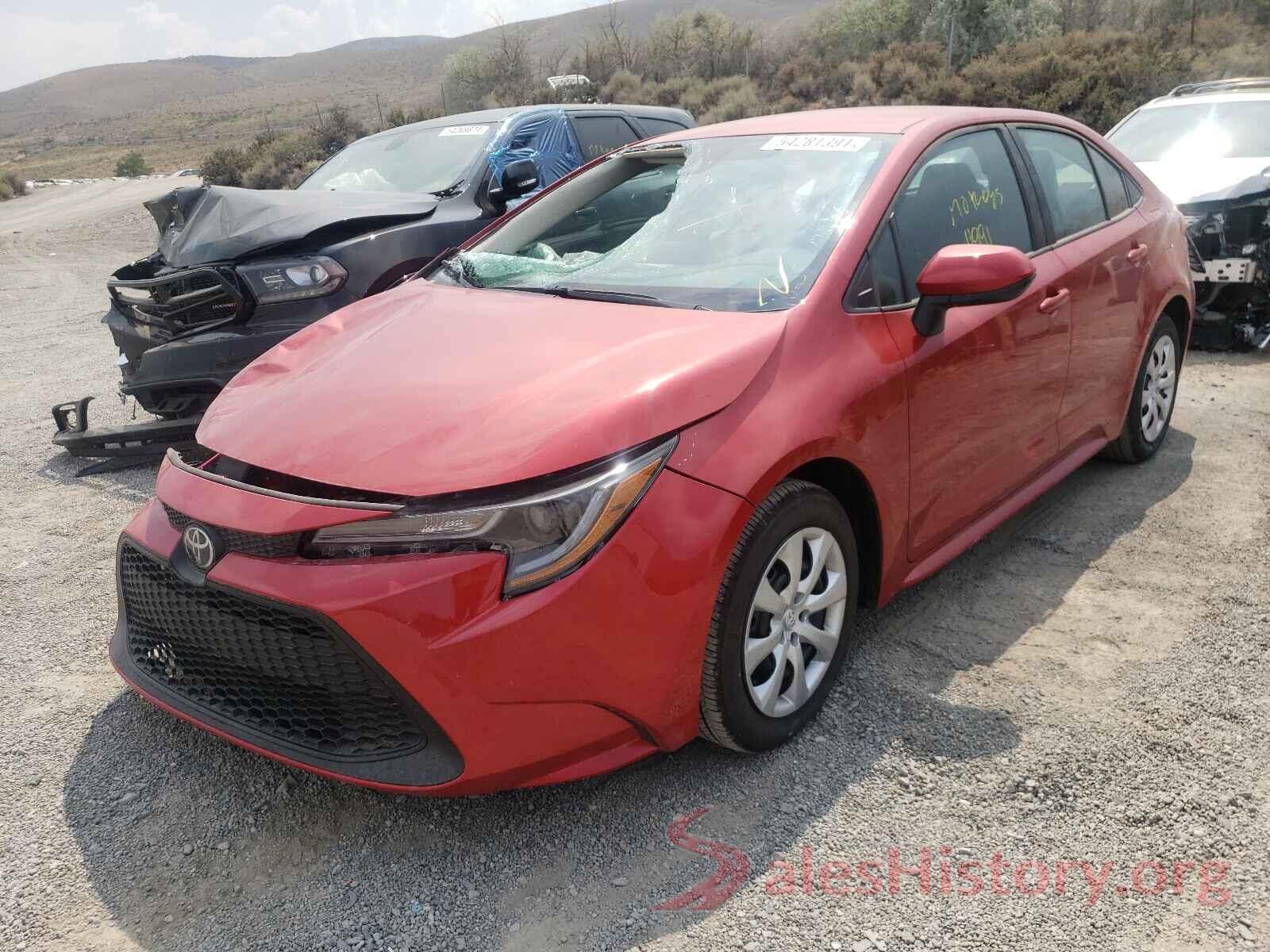 5YFEPMAE7MP222520 2021 TOYOTA COROLLA