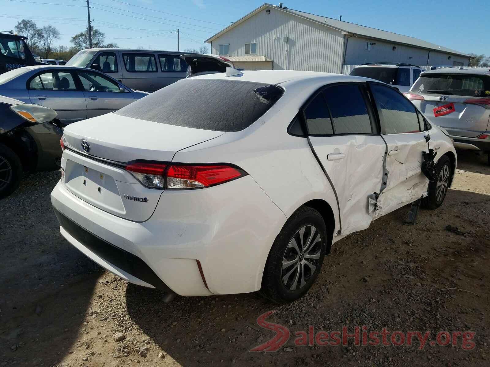 JTDEAMDE5MJ001239 2021 TOYOTA COROLLA