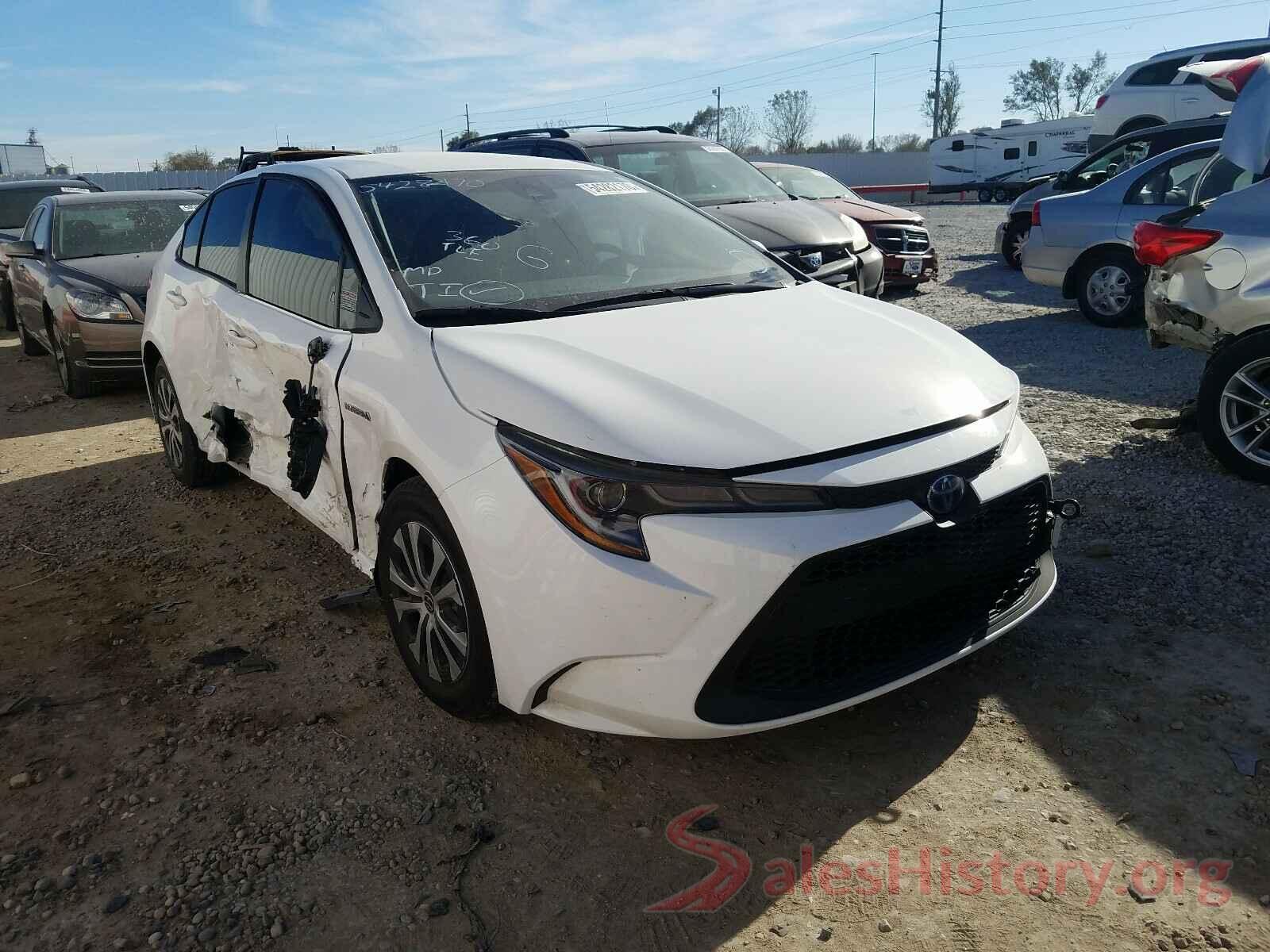 JTDEAMDE5MJ001239 2021 TOYOTA COROLLA