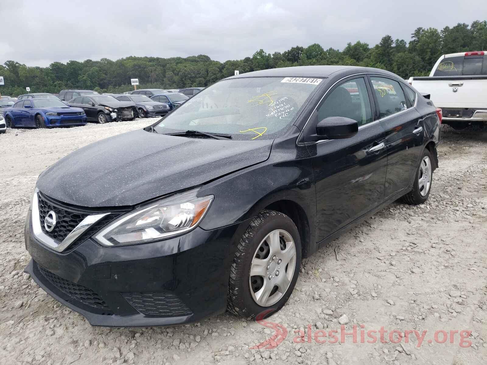 3N1AB7AP4HY361870 2017 NISSAN SENTRA