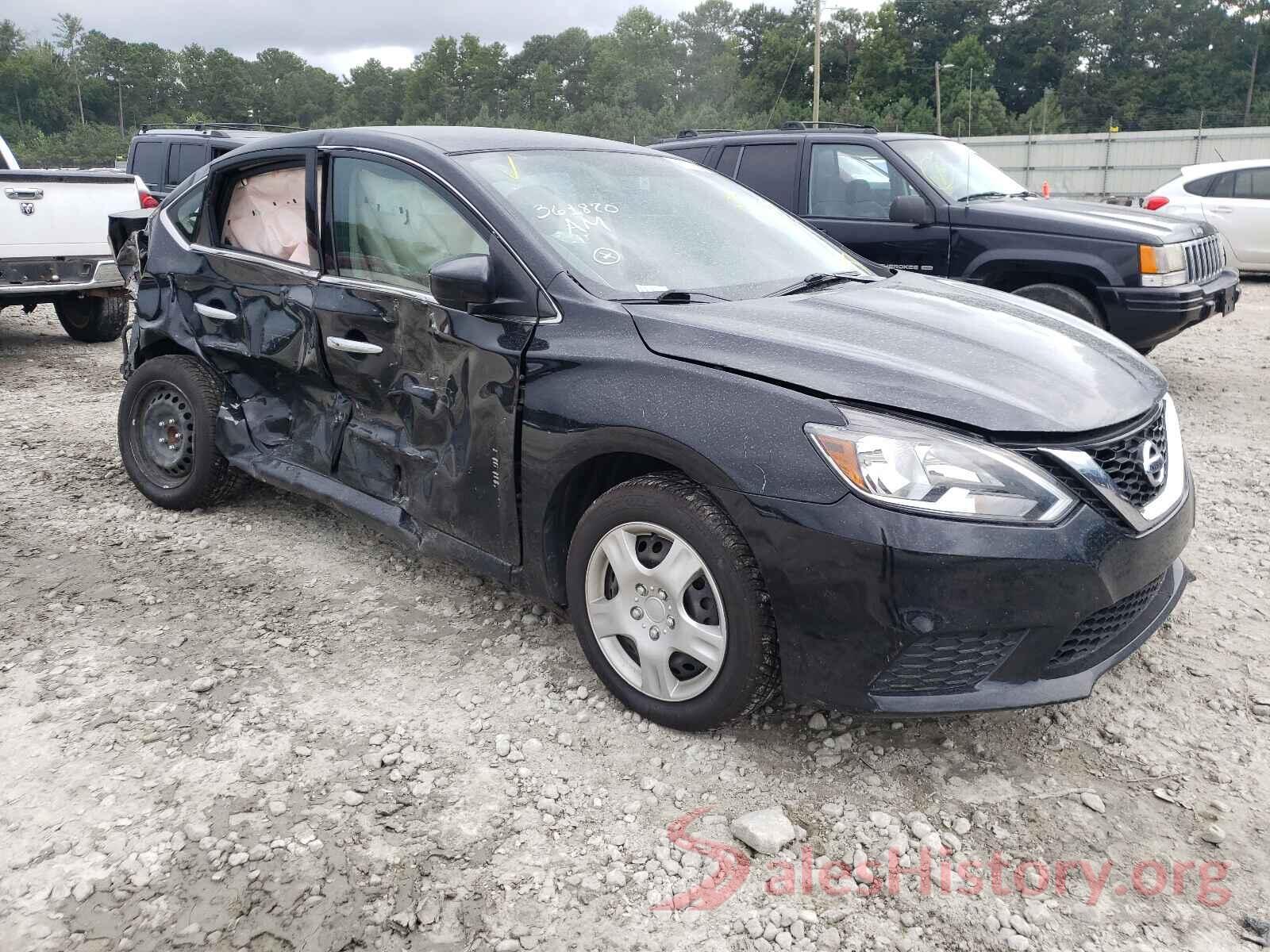 3N1AB7AP4HY361870 2017 NISSAN SENTRA