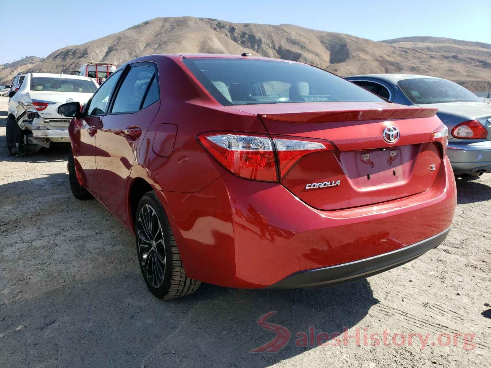 5YFBURHE4GP428266 2016 TOYOTA COROLLA