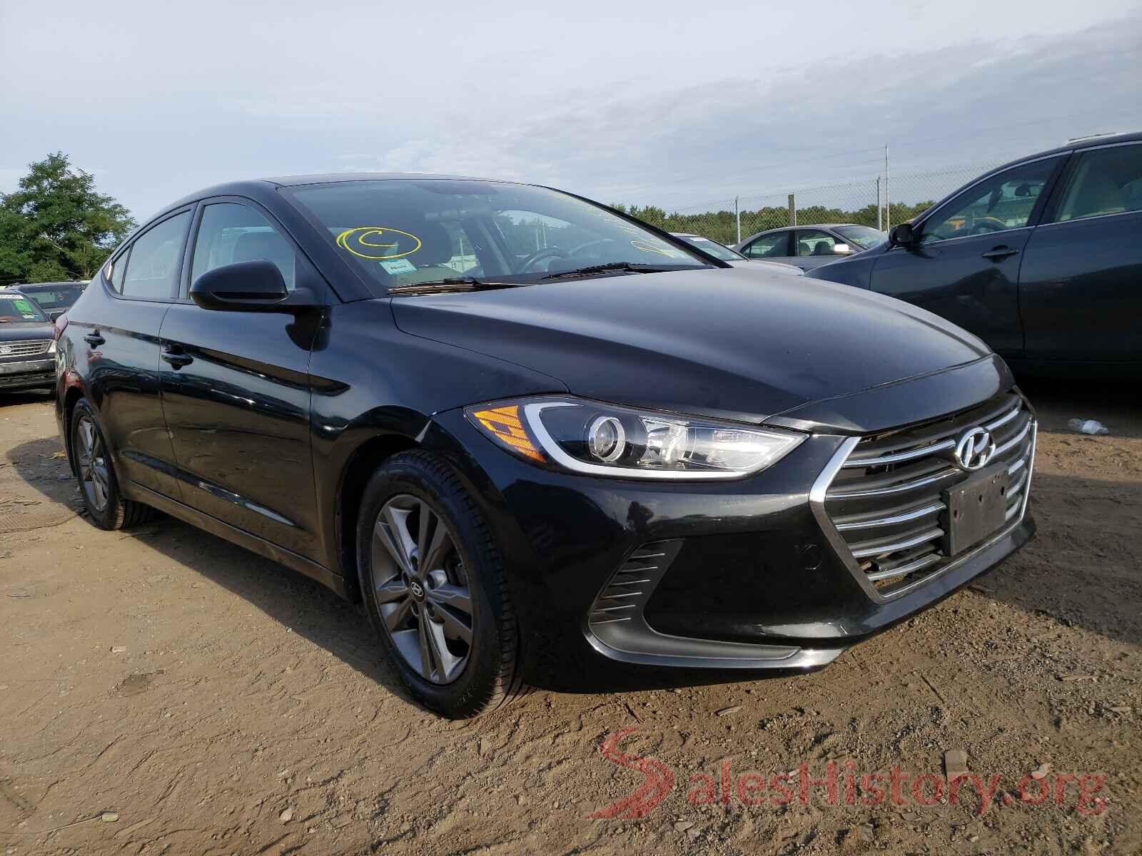 5NPD84LF7HH153183 2017 HYUNDAI ELANTRA