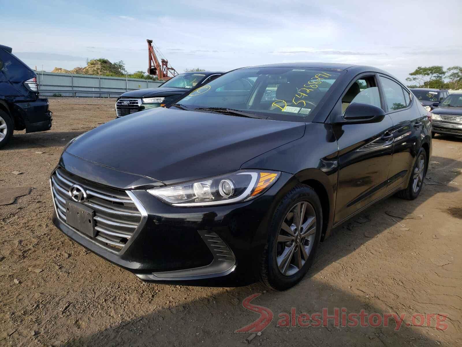 5NPD84LF7HH153183 2017 HYUNDAI ELANTRA