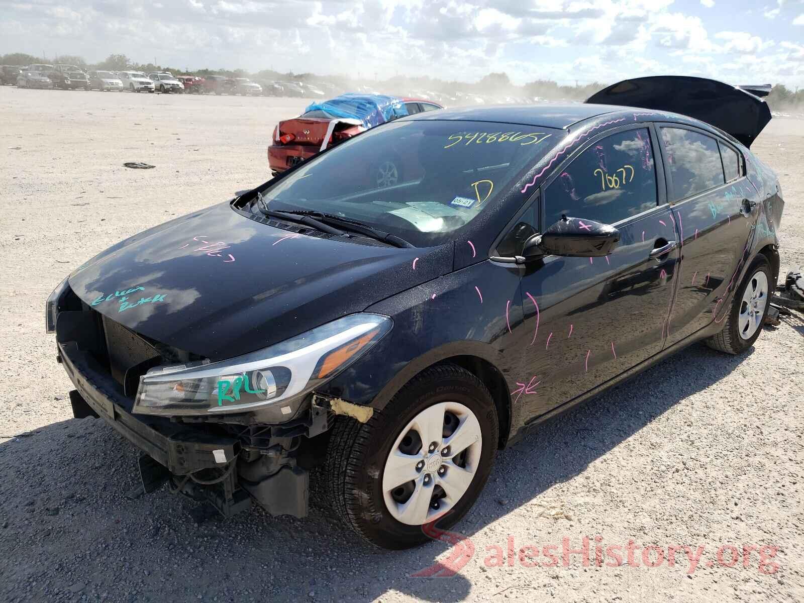 3KPFK4A78JE220678 2018 KIA FORTE