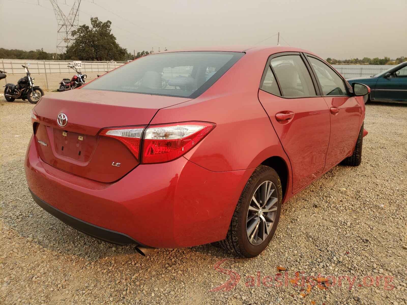 5YFBURHE1GP511556 2016 TOYOTA COROLLA